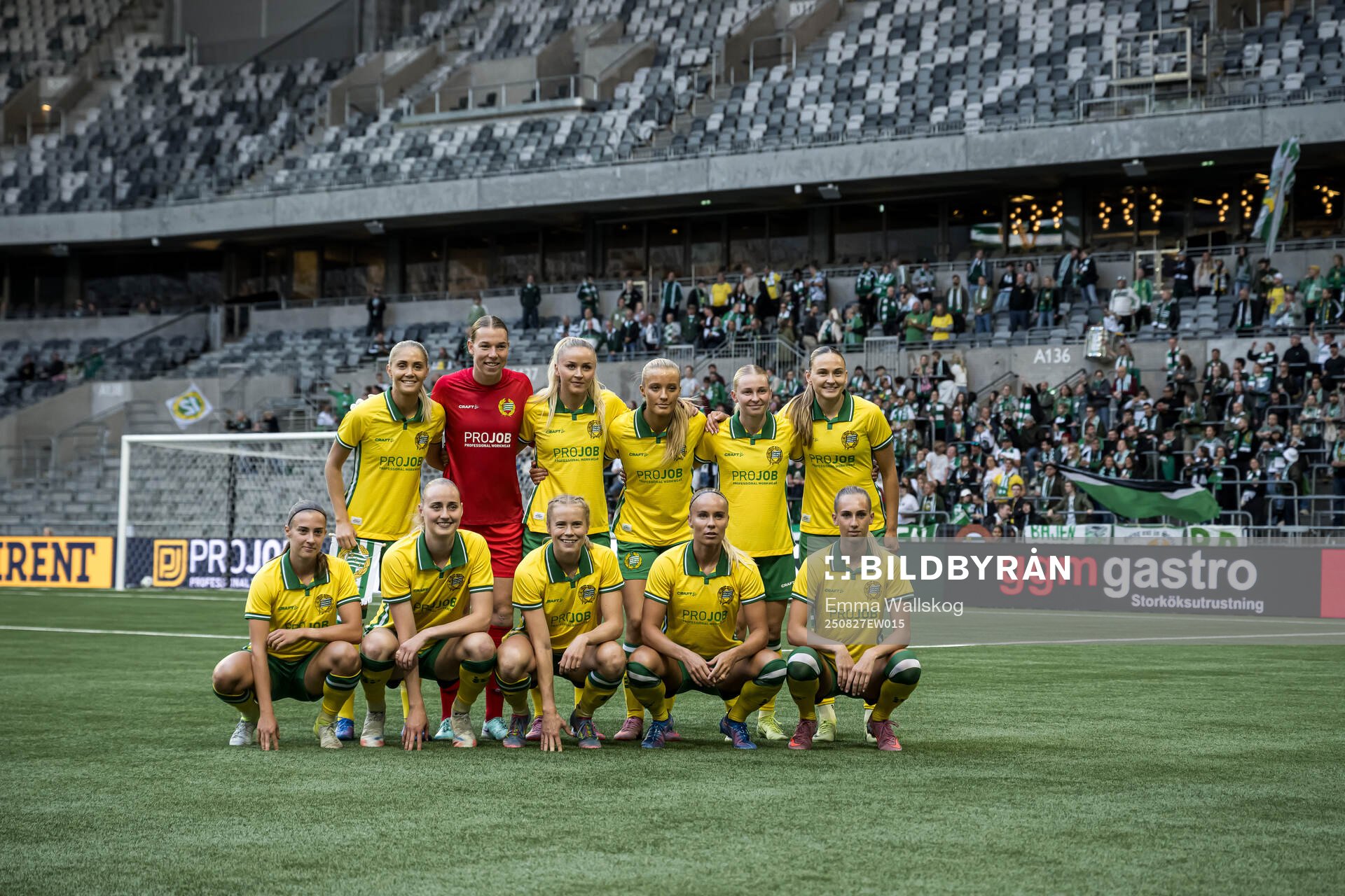 The starting eleven of Hammarby