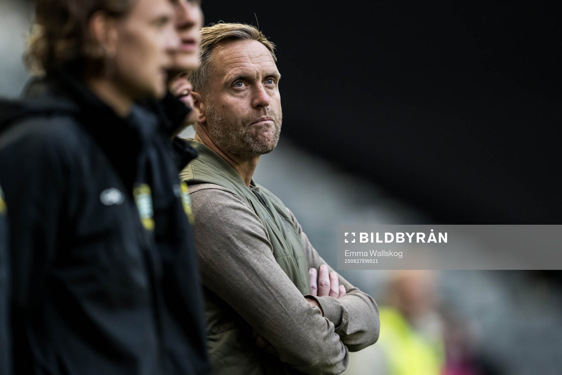 Coach Martin Sjögren of Hammarby