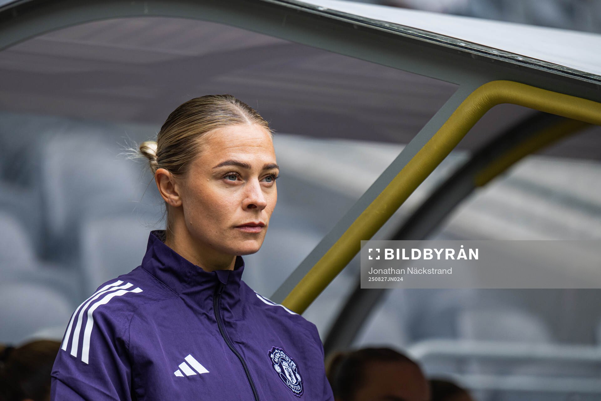 Fridolina Rolfö of Manchester United prior to the UEFA