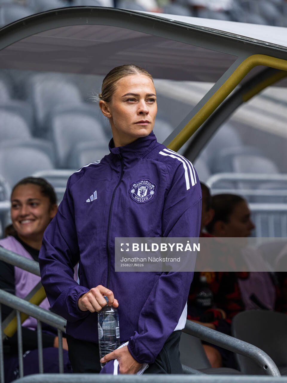 Fridolina Rolfö of Manchester United prior to the UEFA