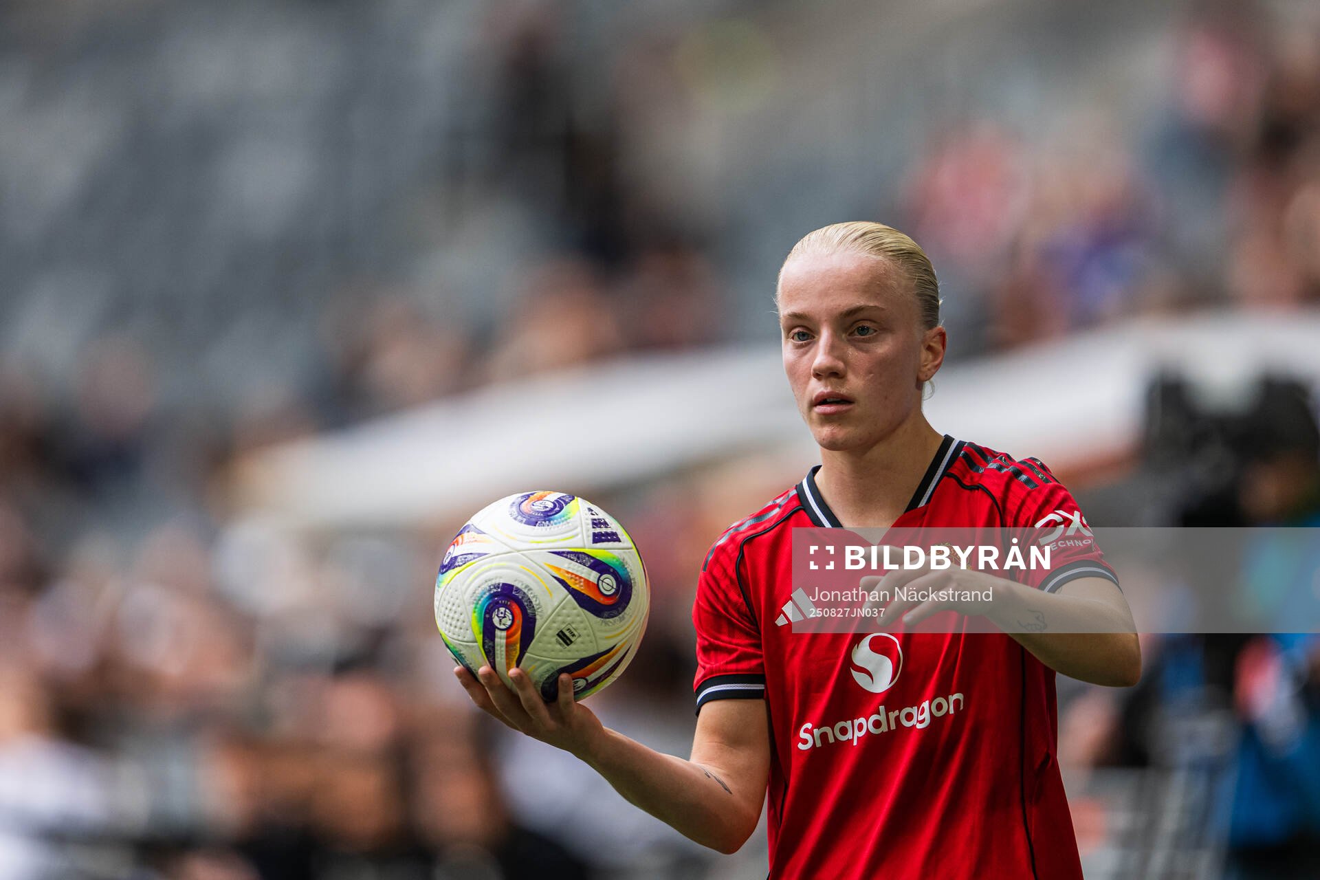 Anna Sandberg of Manchester United