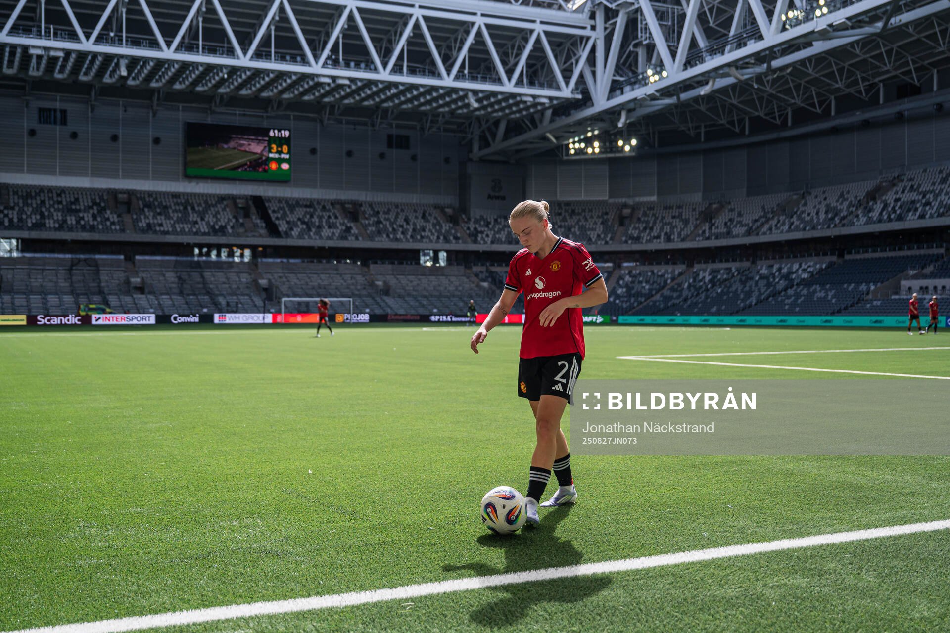 Anna Sandberg of Manchester United