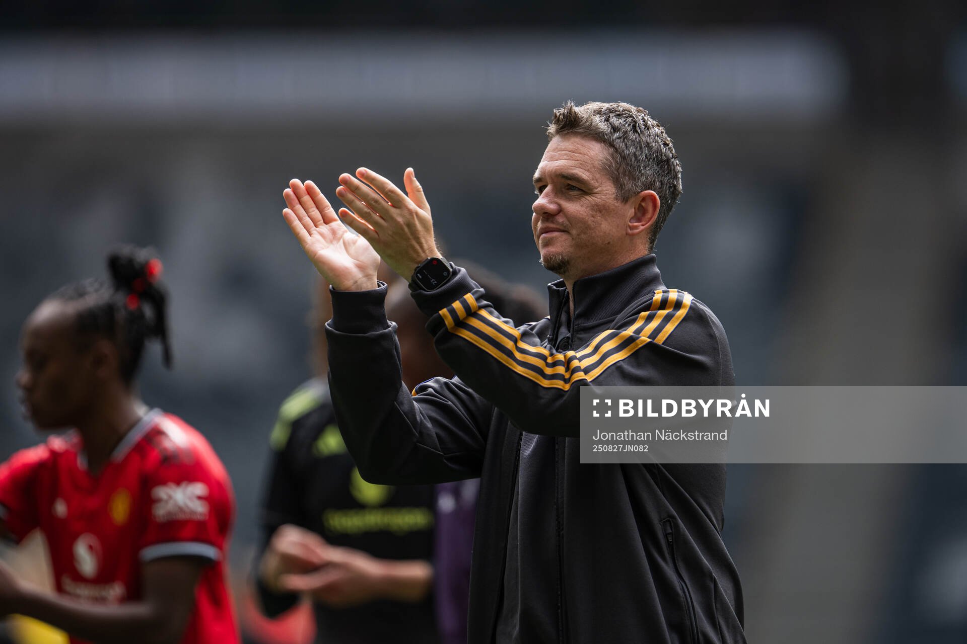 Head coach of Manchester United Marc Skinner