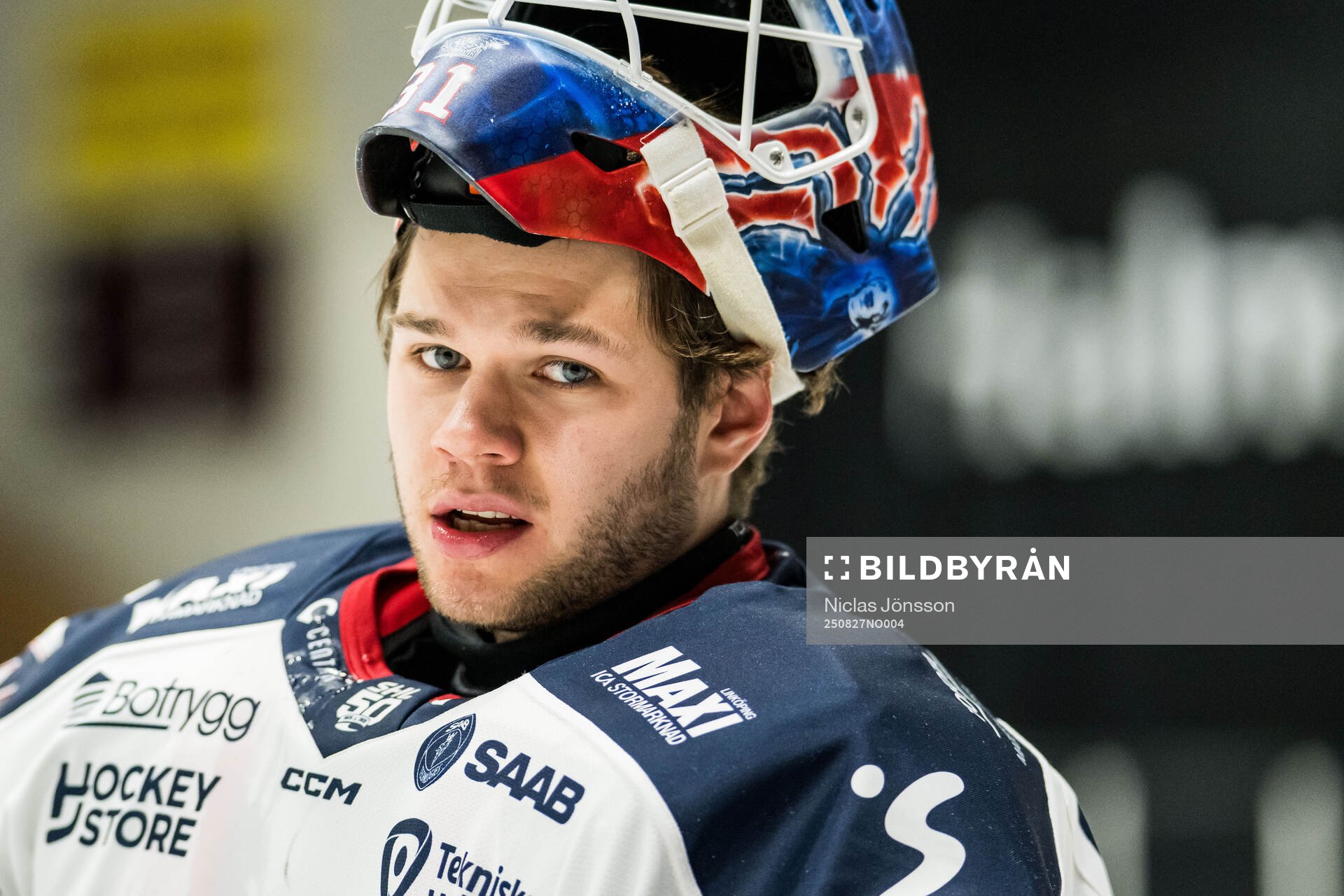 Linköpings målvakt Jesper Myrenberg