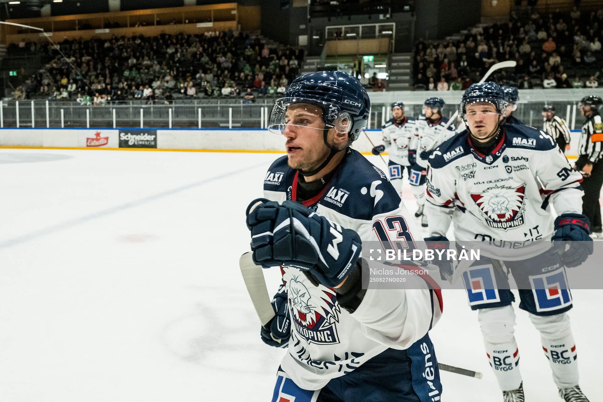 Linköpings Jakub Vrana jublar