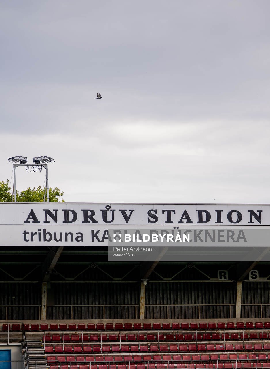 General view of Andruv Stadion