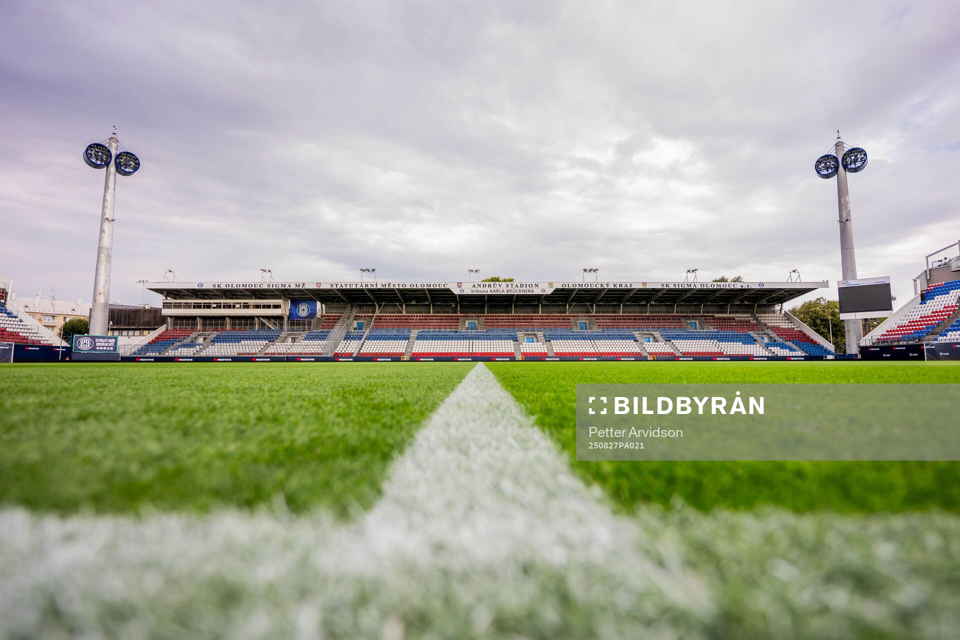 General view of Andruv Stadion