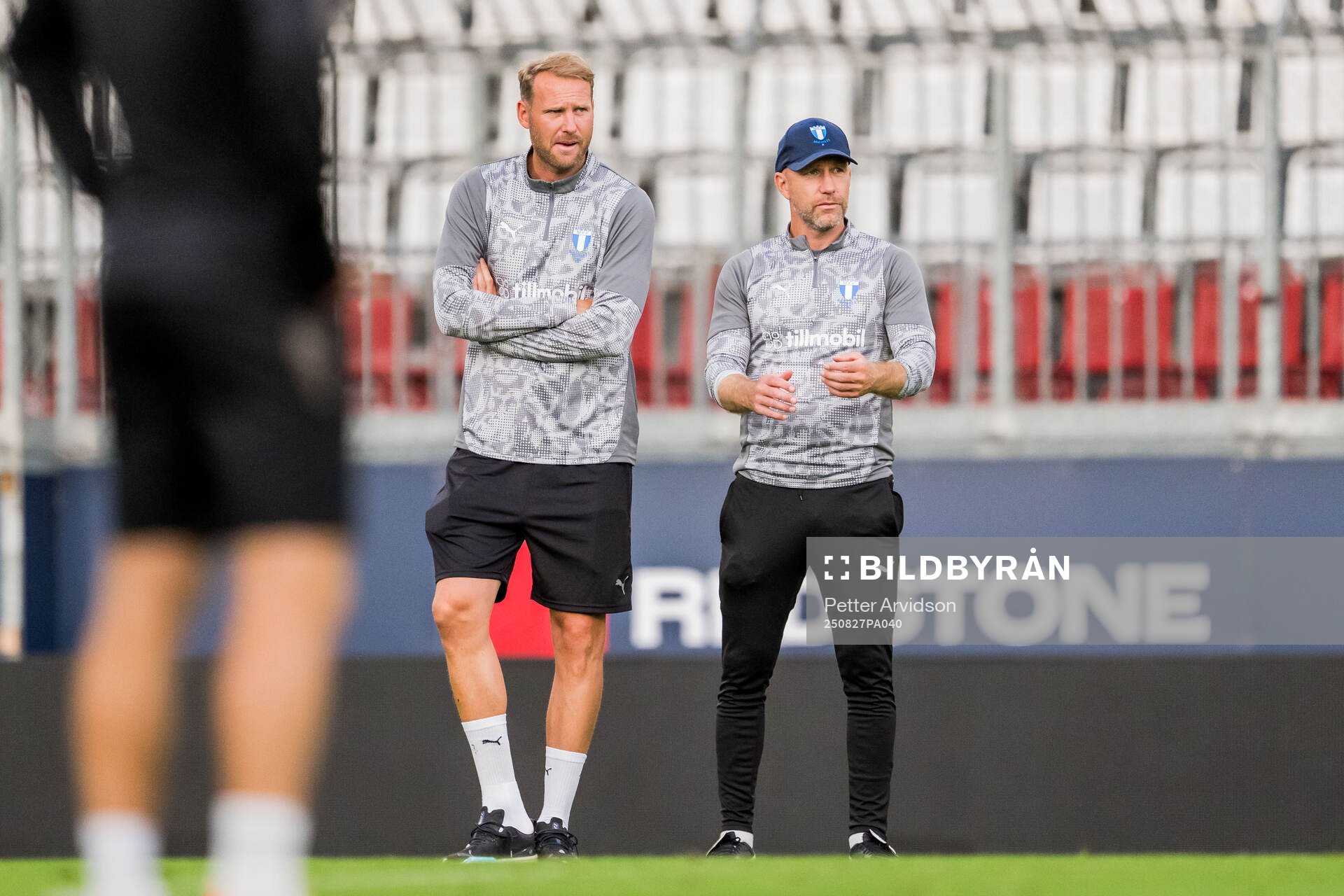 Sports director Ola Toivonen and Head coach Henrik Rydström