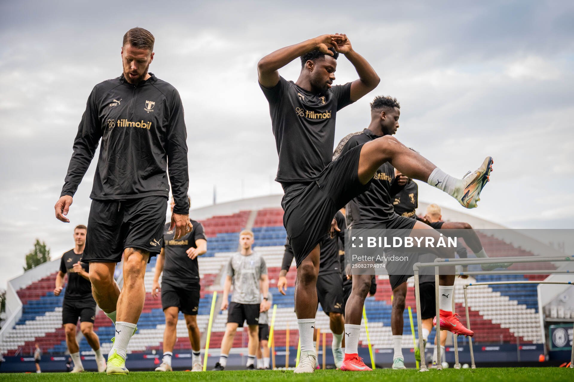 Pontus Jansson and Emmanuel Ekong