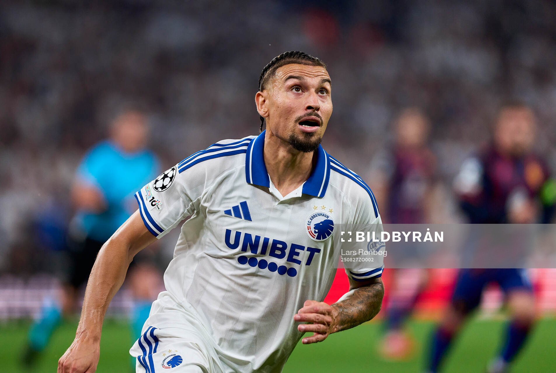 KØBENHAVN, DANMARK - 27. AUGUST 2025: Jordan Larsson, FC