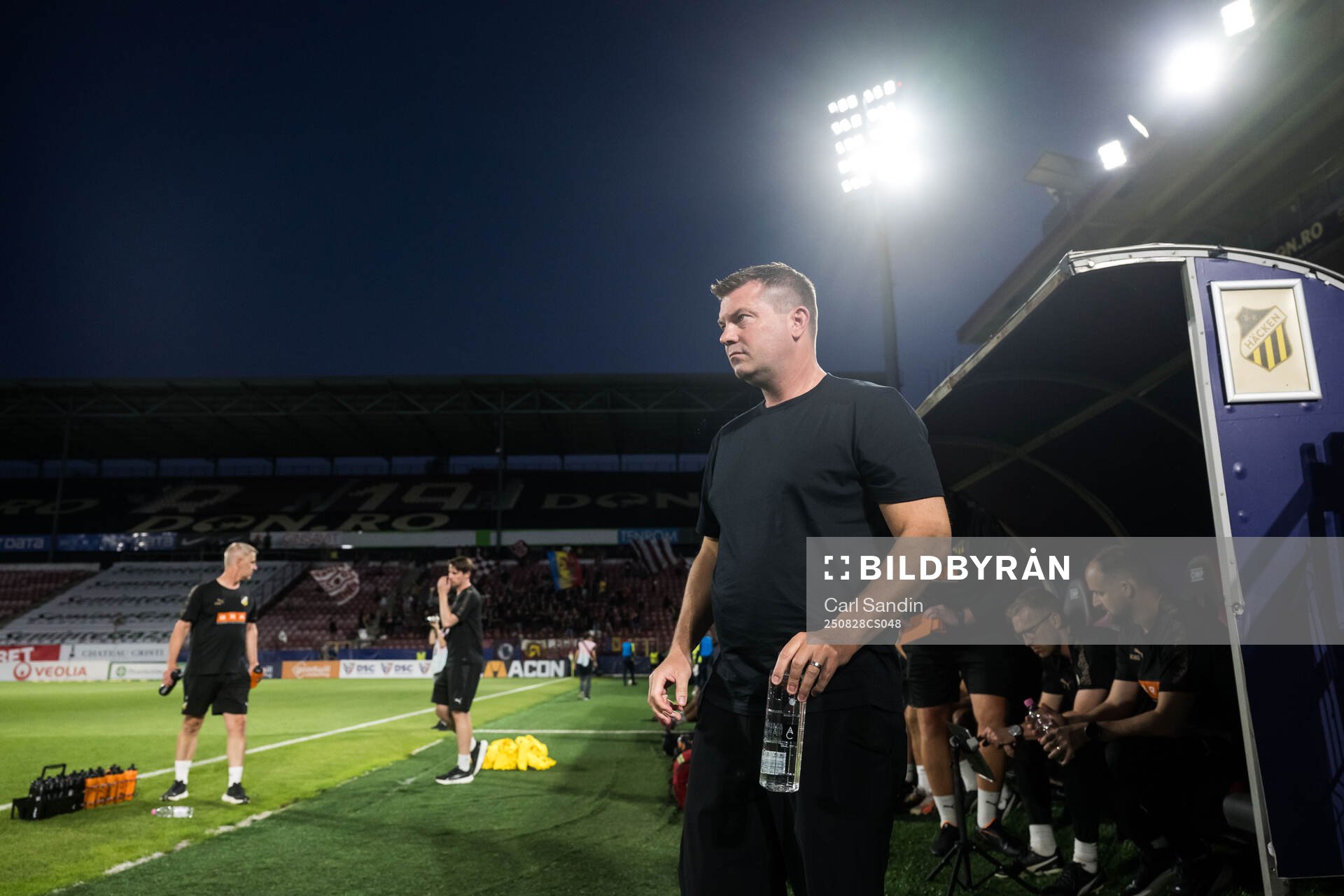 Coach Jens Gustafsson of Häcken