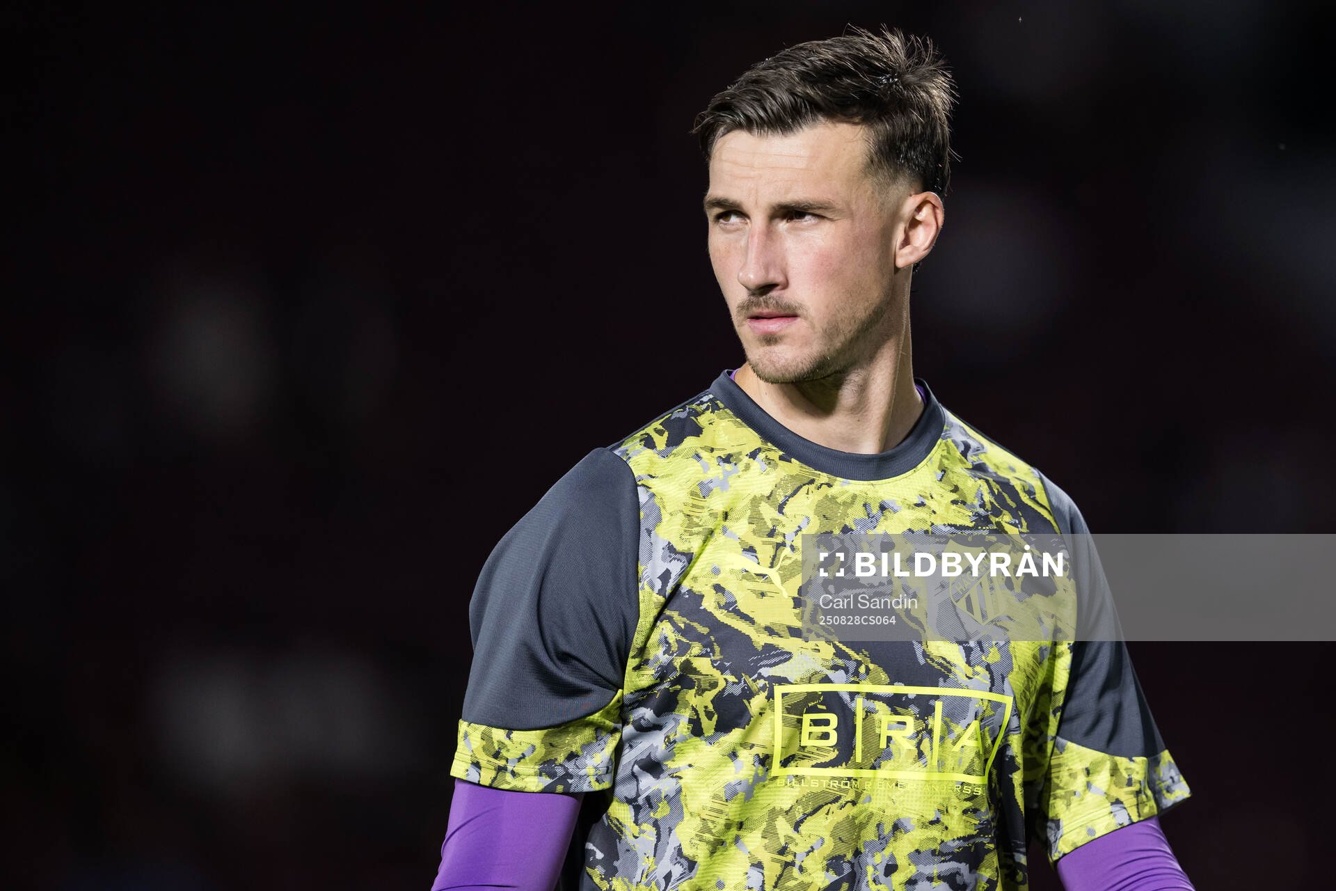 Goalkeeper Andreas Linde of Häcken