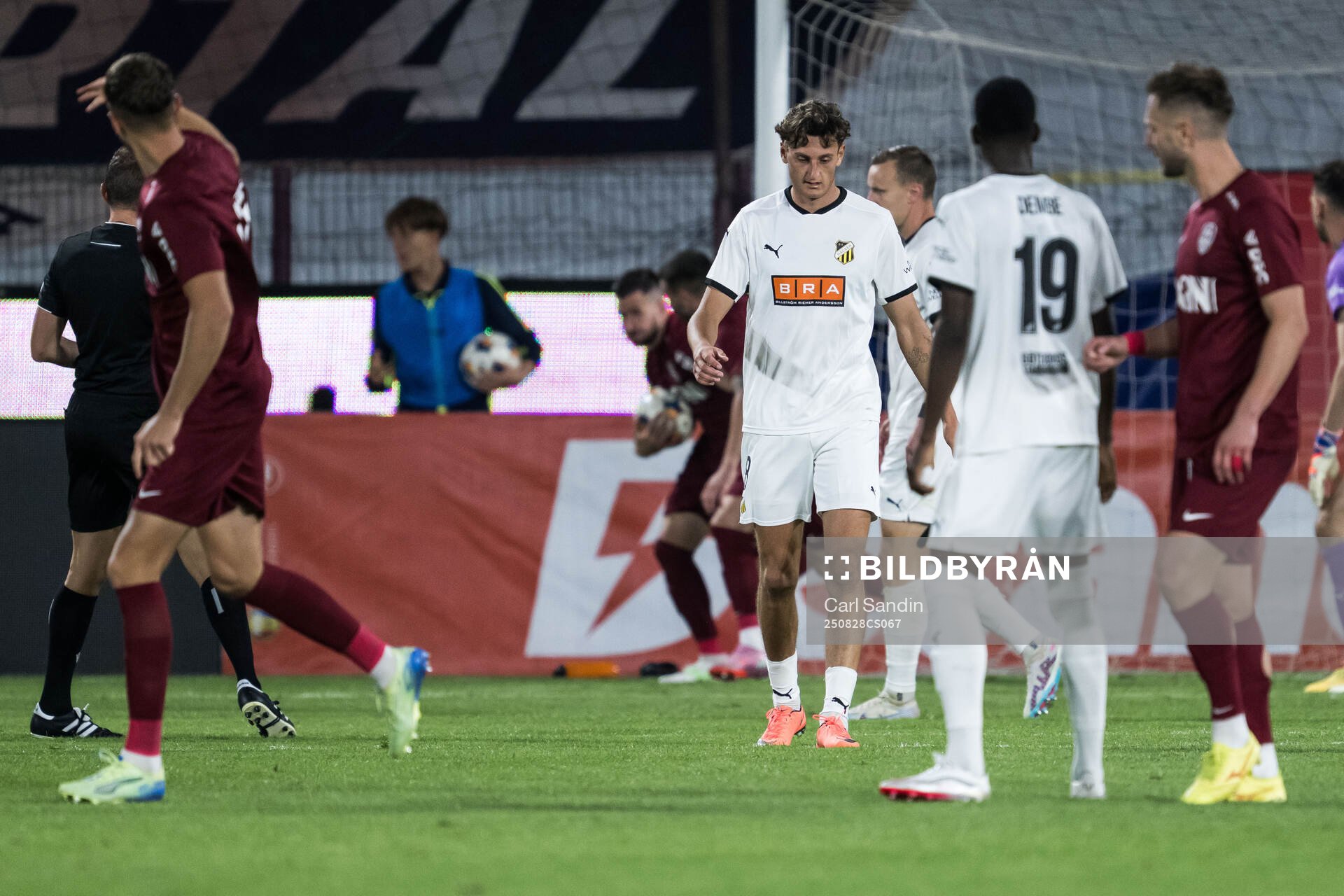 Silas Andersen of Häcken looks dejected