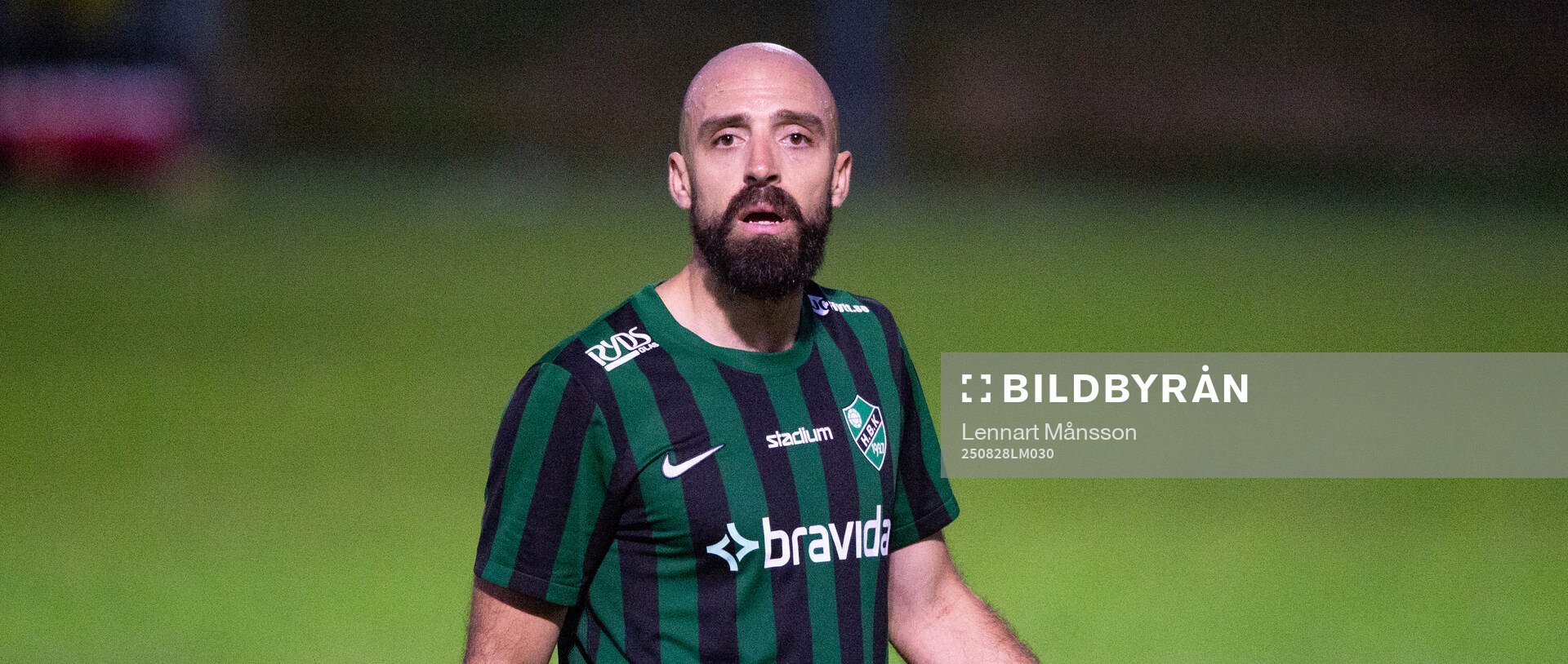 Högaborgs Abdul Khalili i matchen i div. 2 mellan