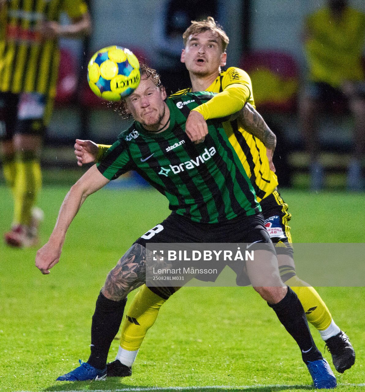 IFK Hässleholms Amir Ramanovski och Högaborgs David
