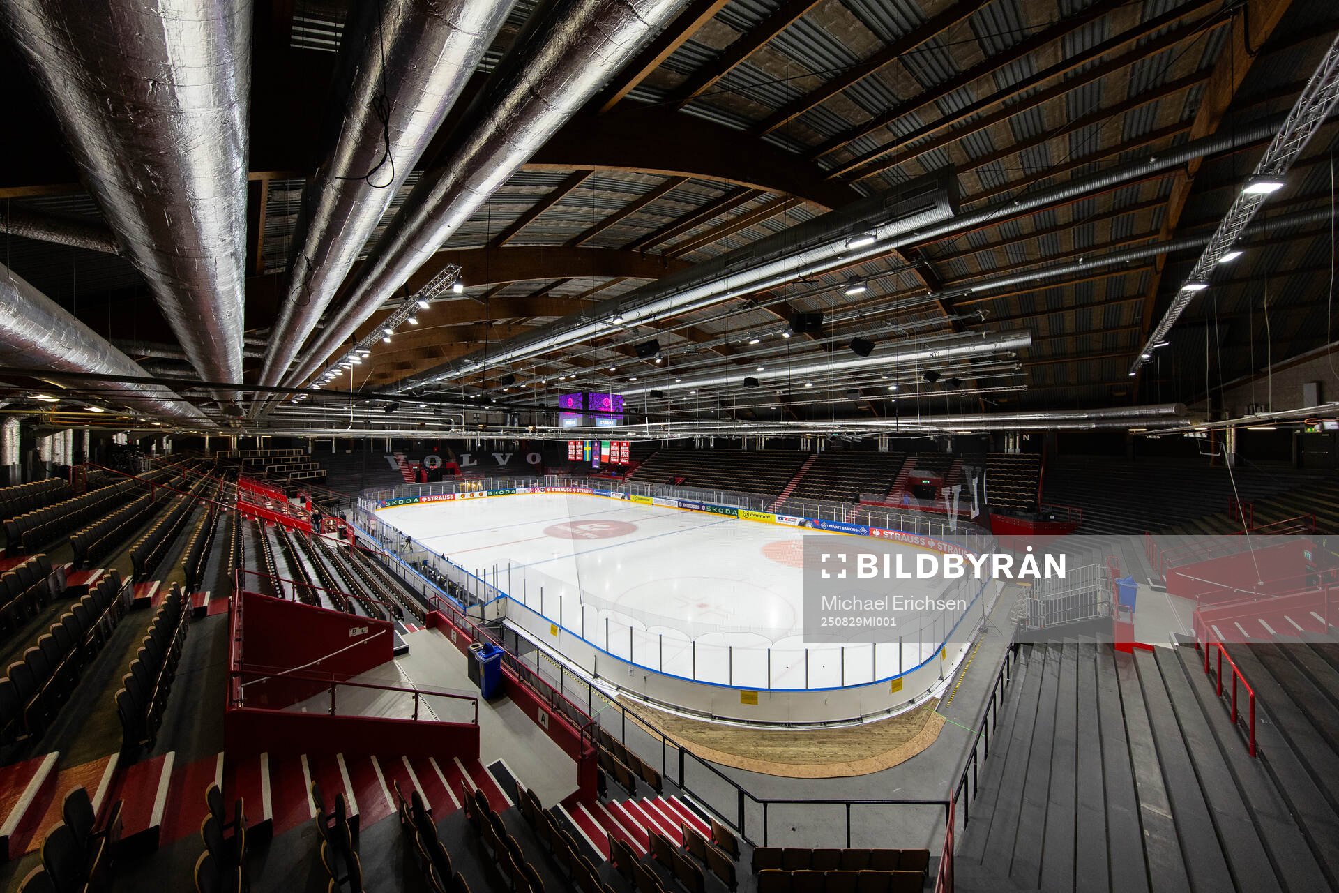 General view of arena Frölundaborg