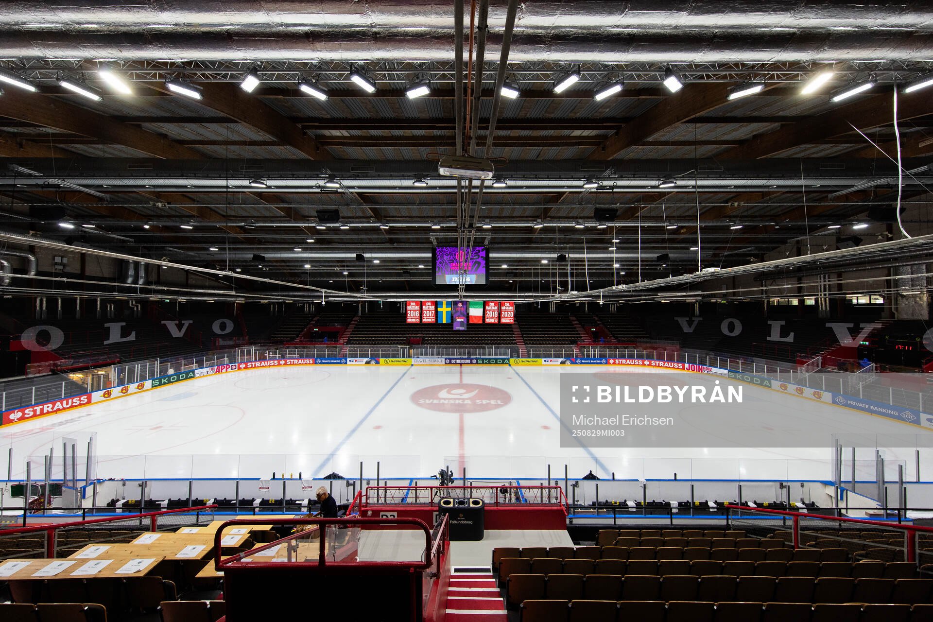 General view of arena Frölundaborg