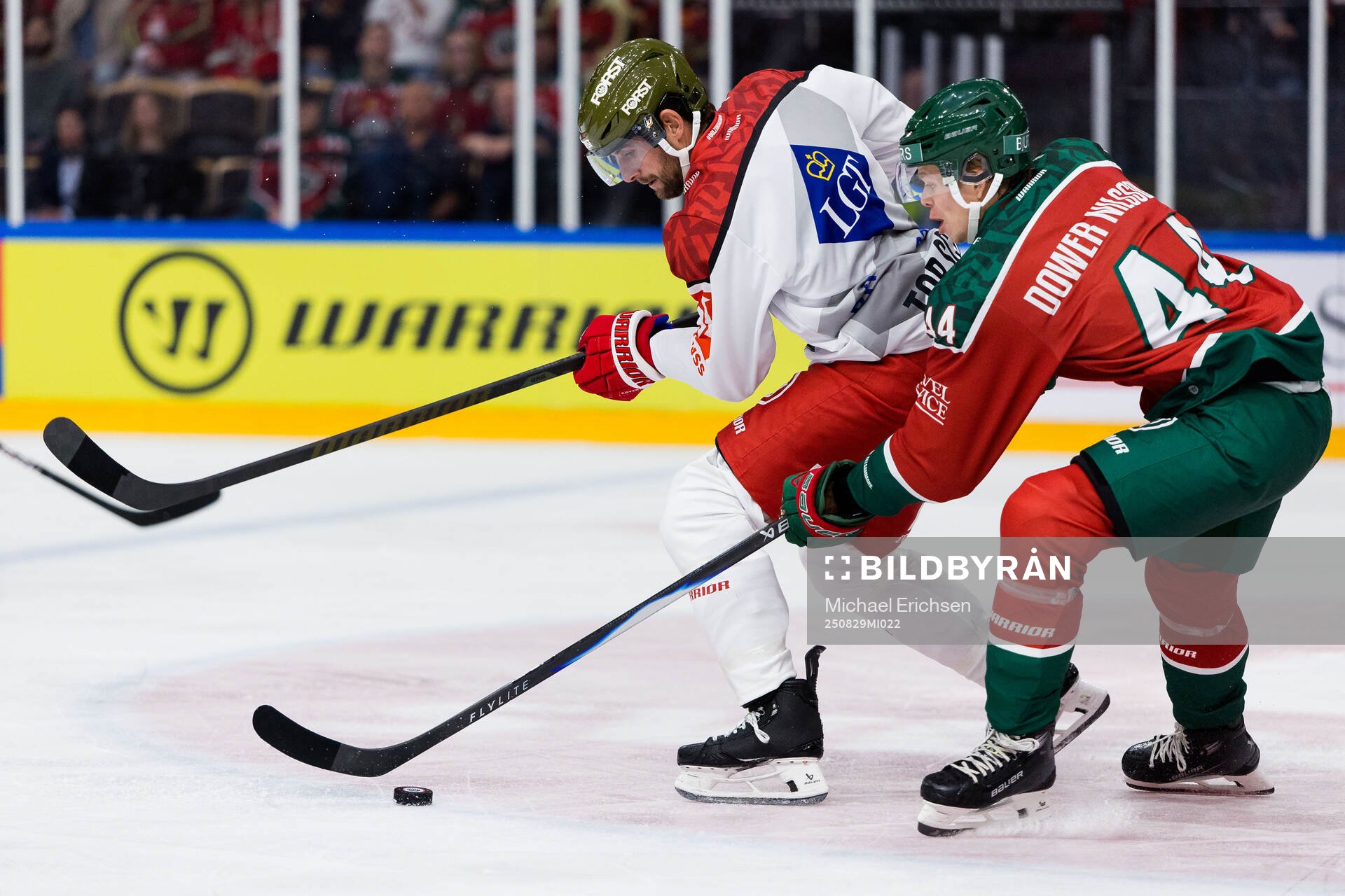 Daniel Frank of Bolzano and Noah Dower Nilsson of Frölunda