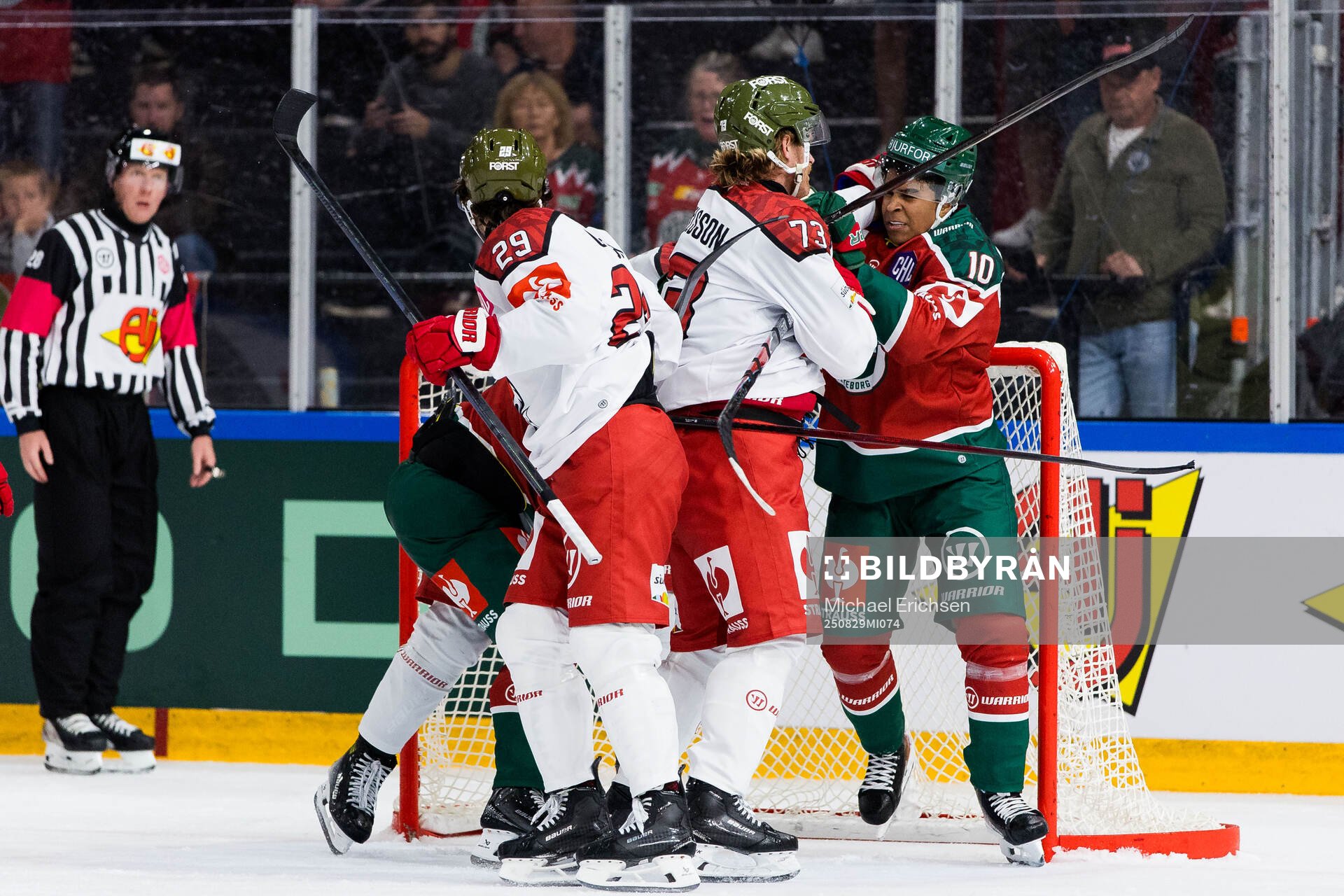 Philip Samuelsson of Bolzano and Max Westergård of