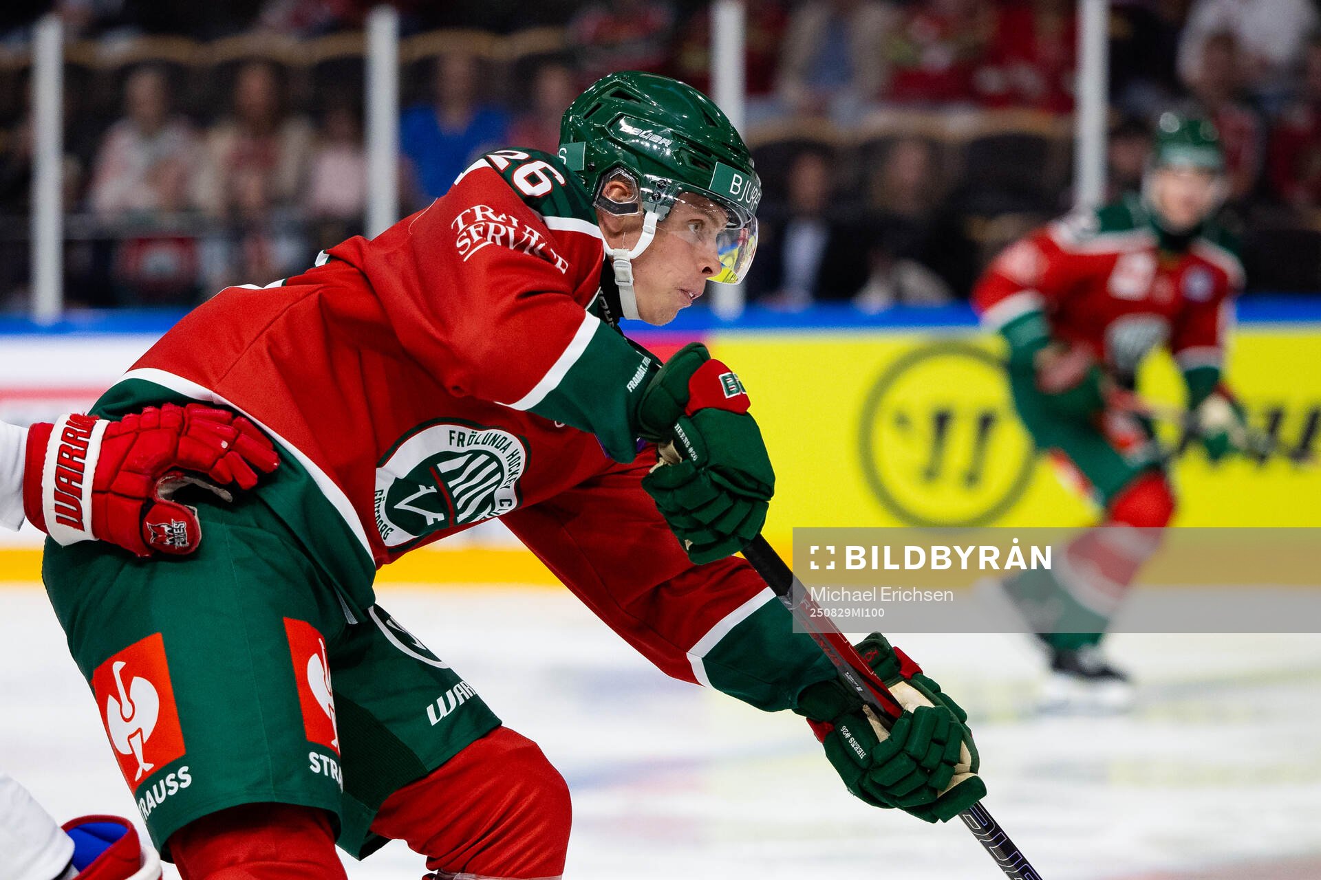 Isac Heens of Frölunda