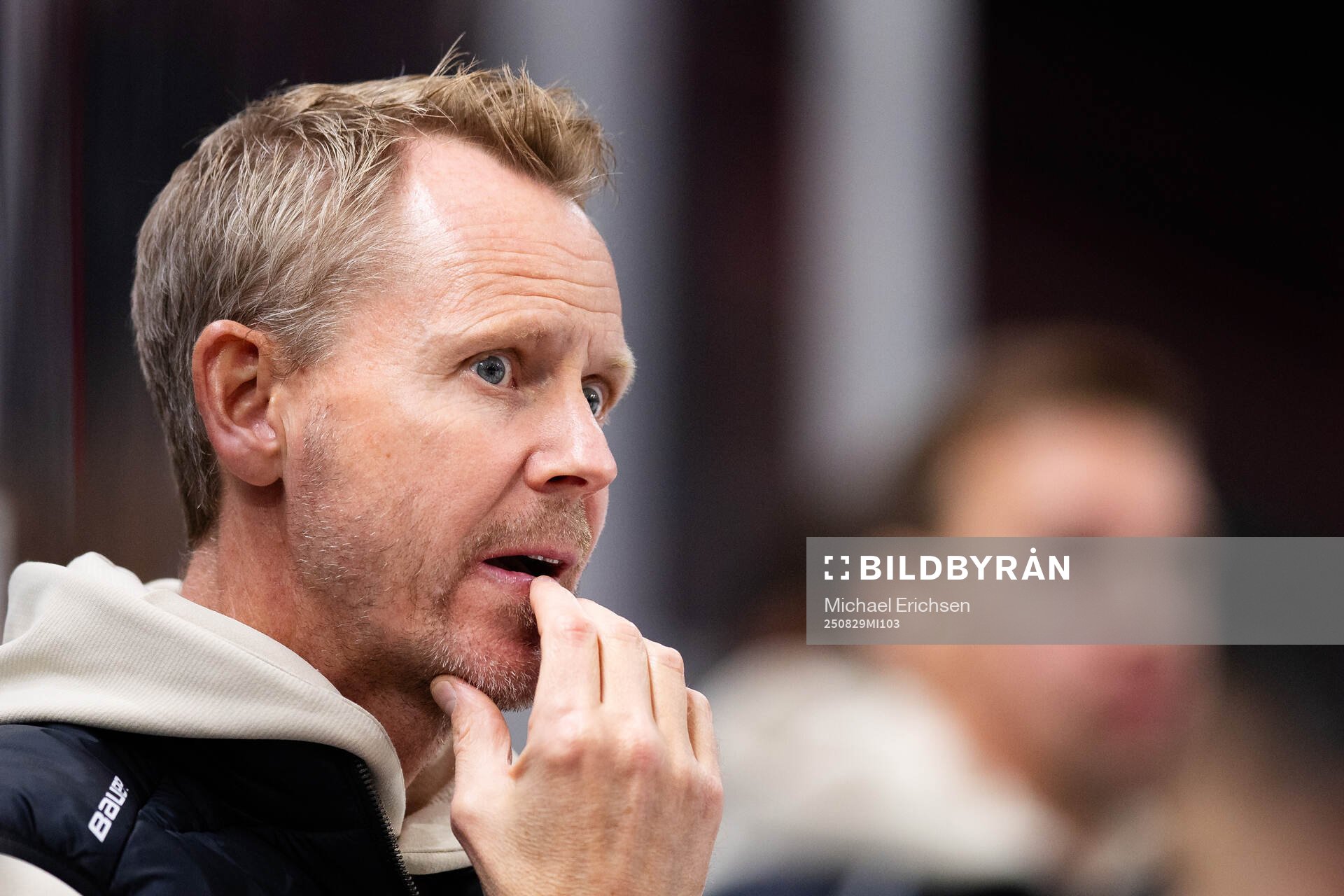 Head coach Robert Ohlsson of Frölunda
