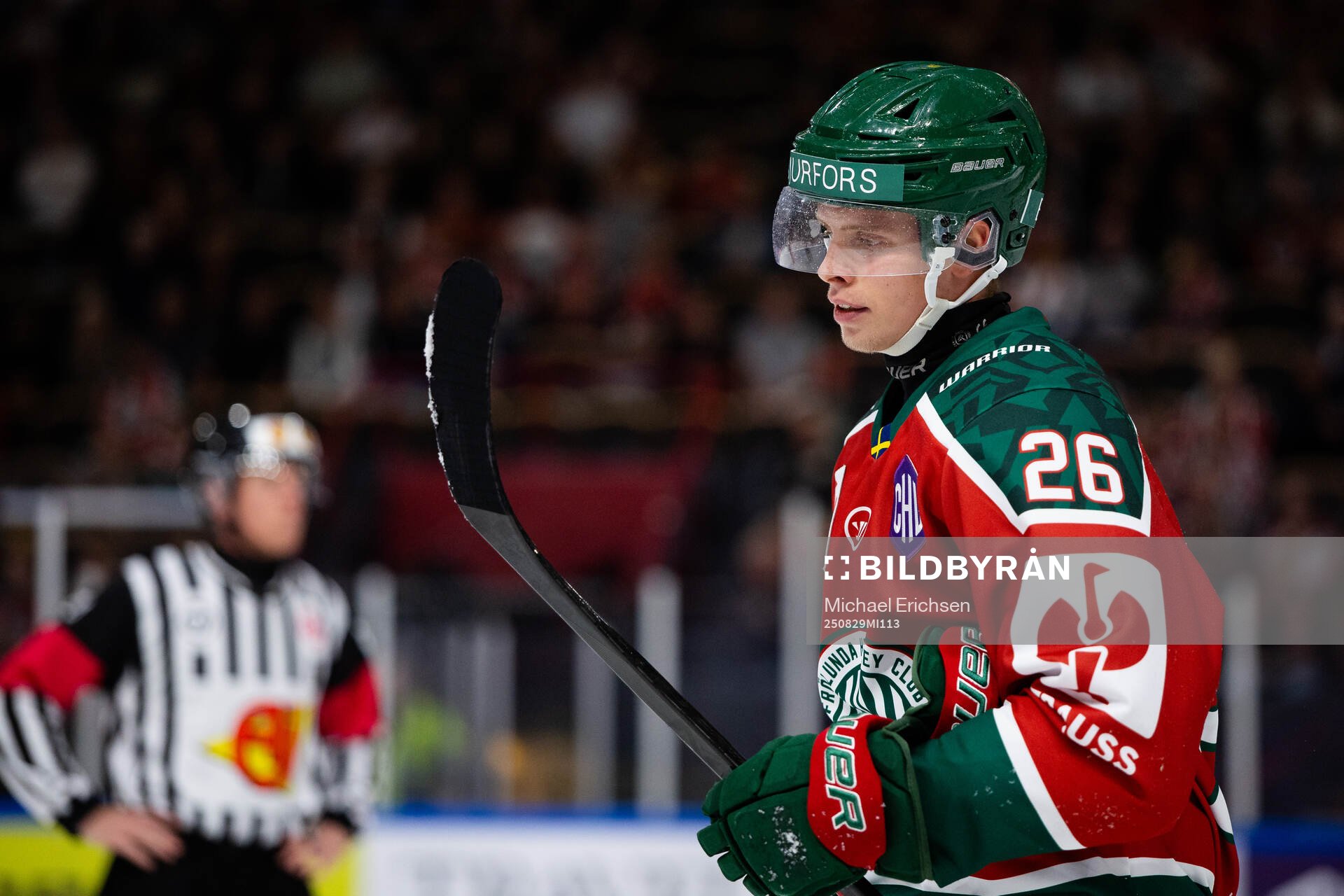 Isac Heens of Frölunda