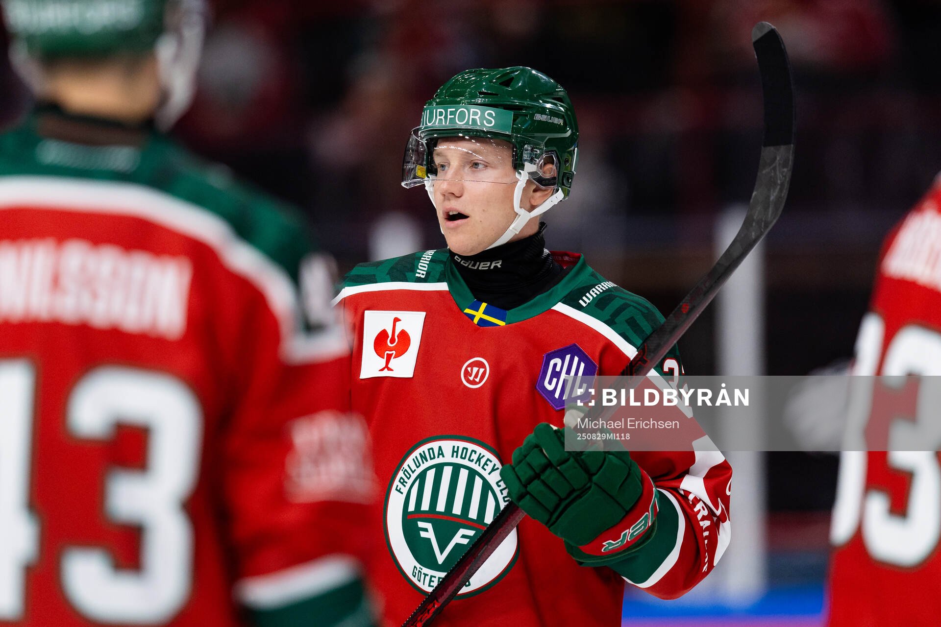 Noah Hasa of Frölunda