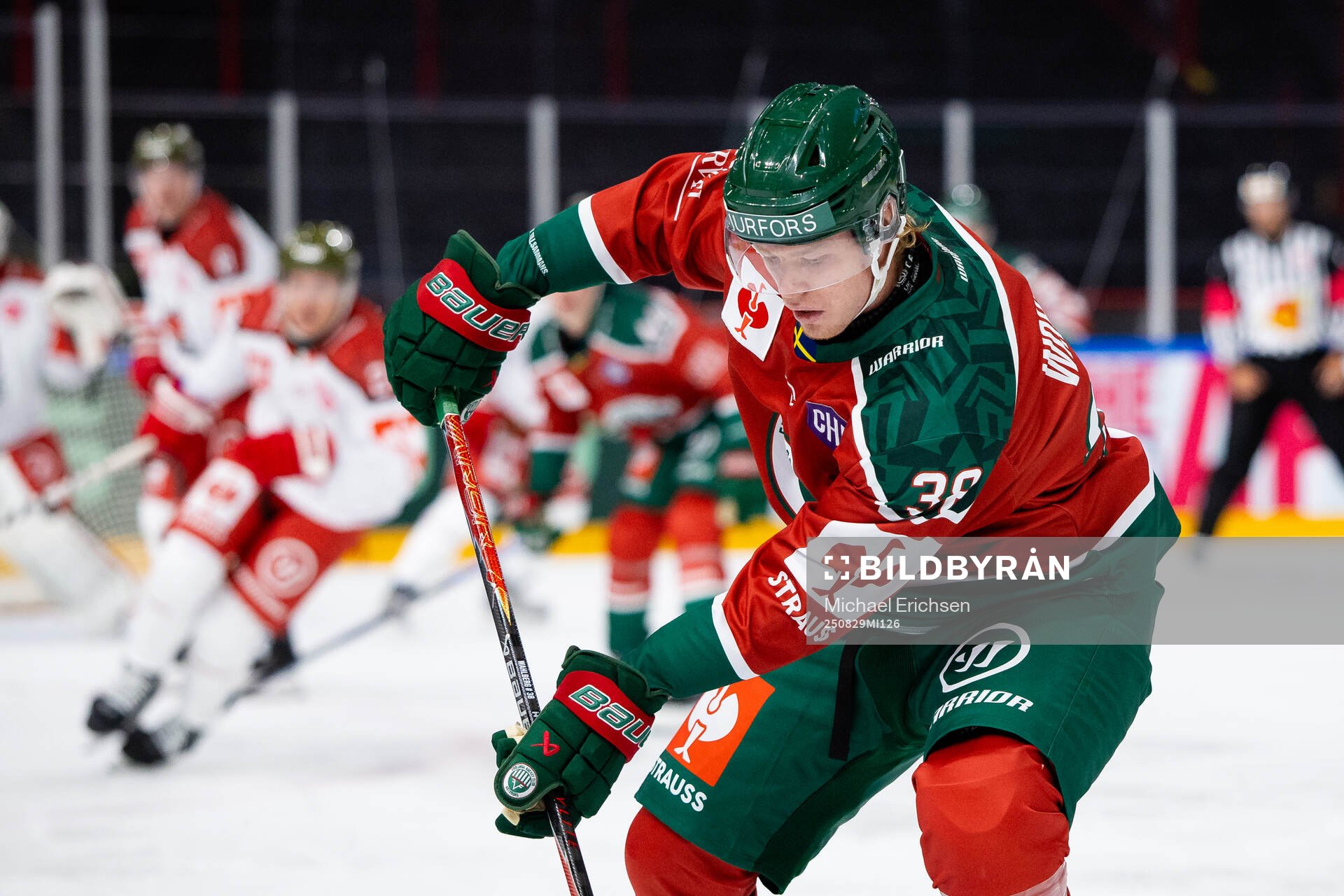 Oskar Wahlberg of Frölunda