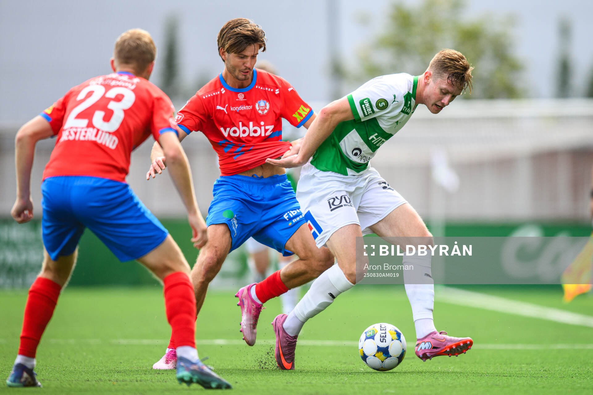 Helsingborgs Wilhelm Loeper och Västerås Karl Gunnarsson