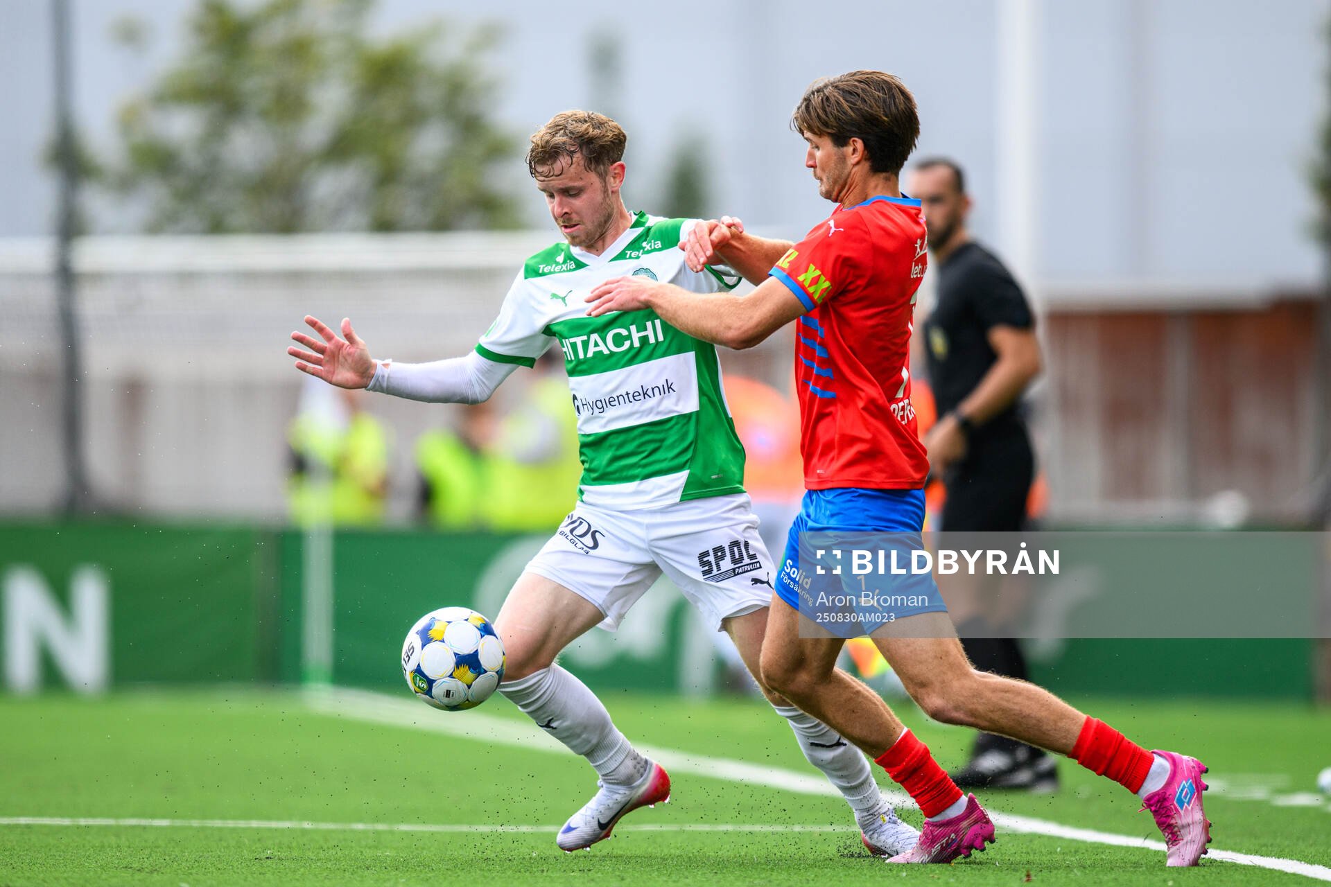 Västerås Victor Wernersson och Helsingborgs Wilhelm Loeper