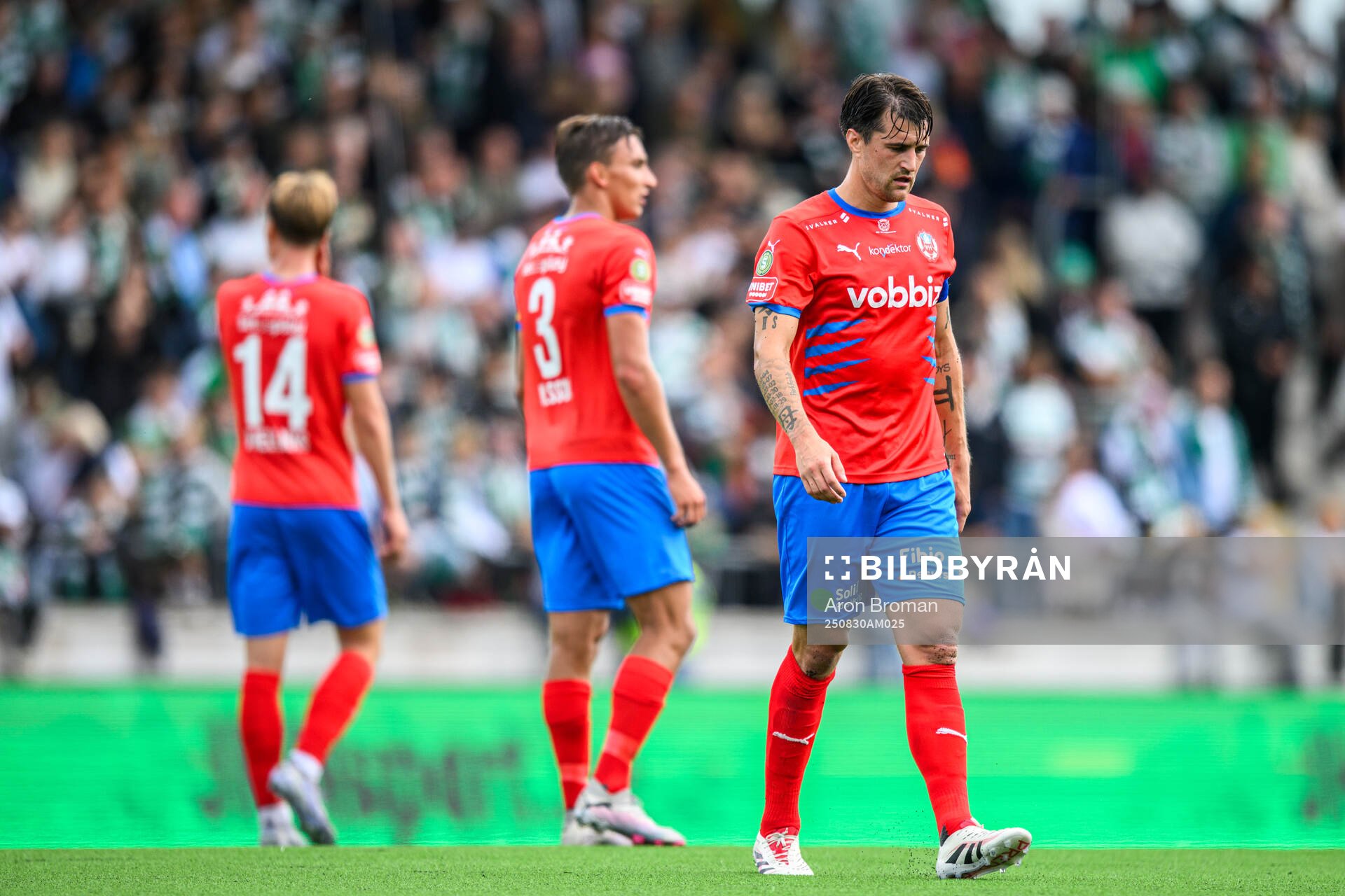 Helsingborgs Jon Birkfeldt deppar