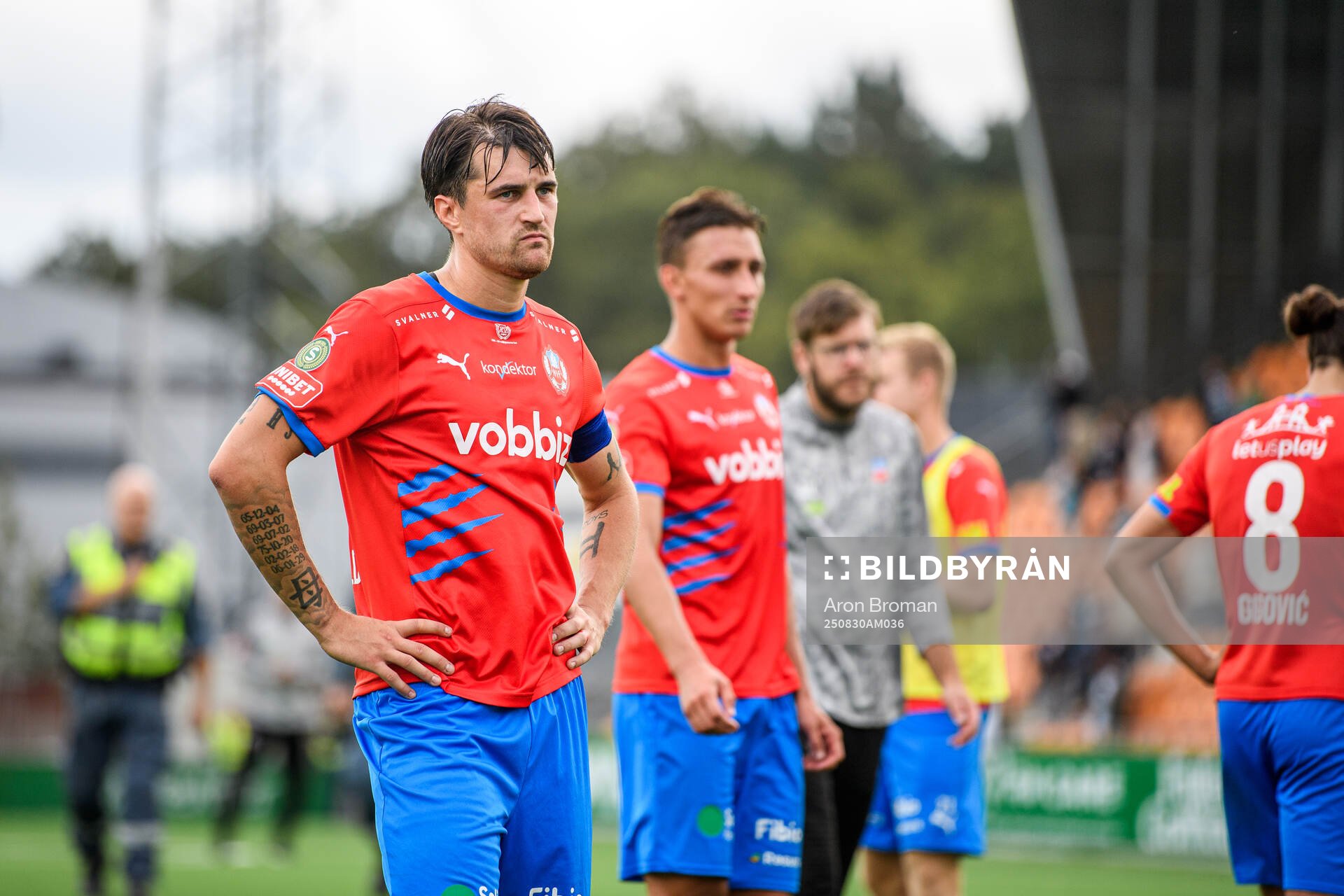 Helsingborgs Jon Birkfeldt deppar