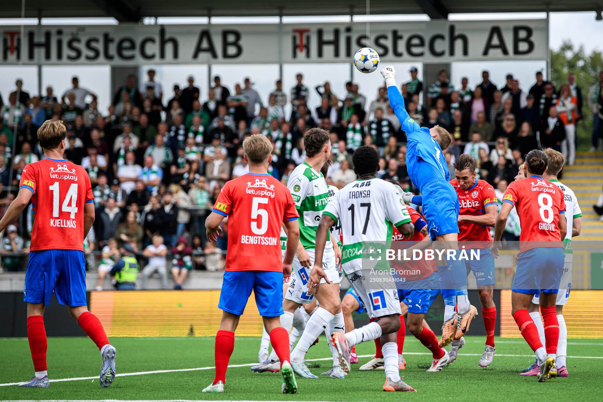 Helsingborgs målvakt Johan Brattberg