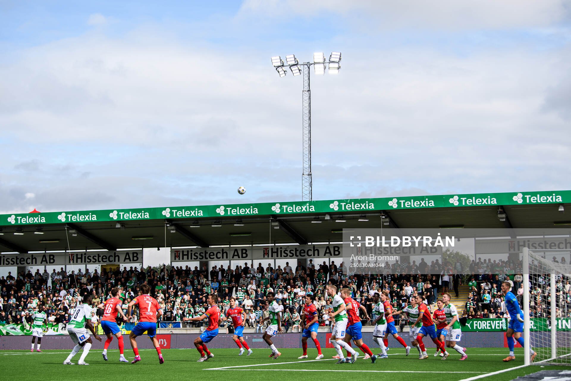 Helsingborgs och Västerås spelare
