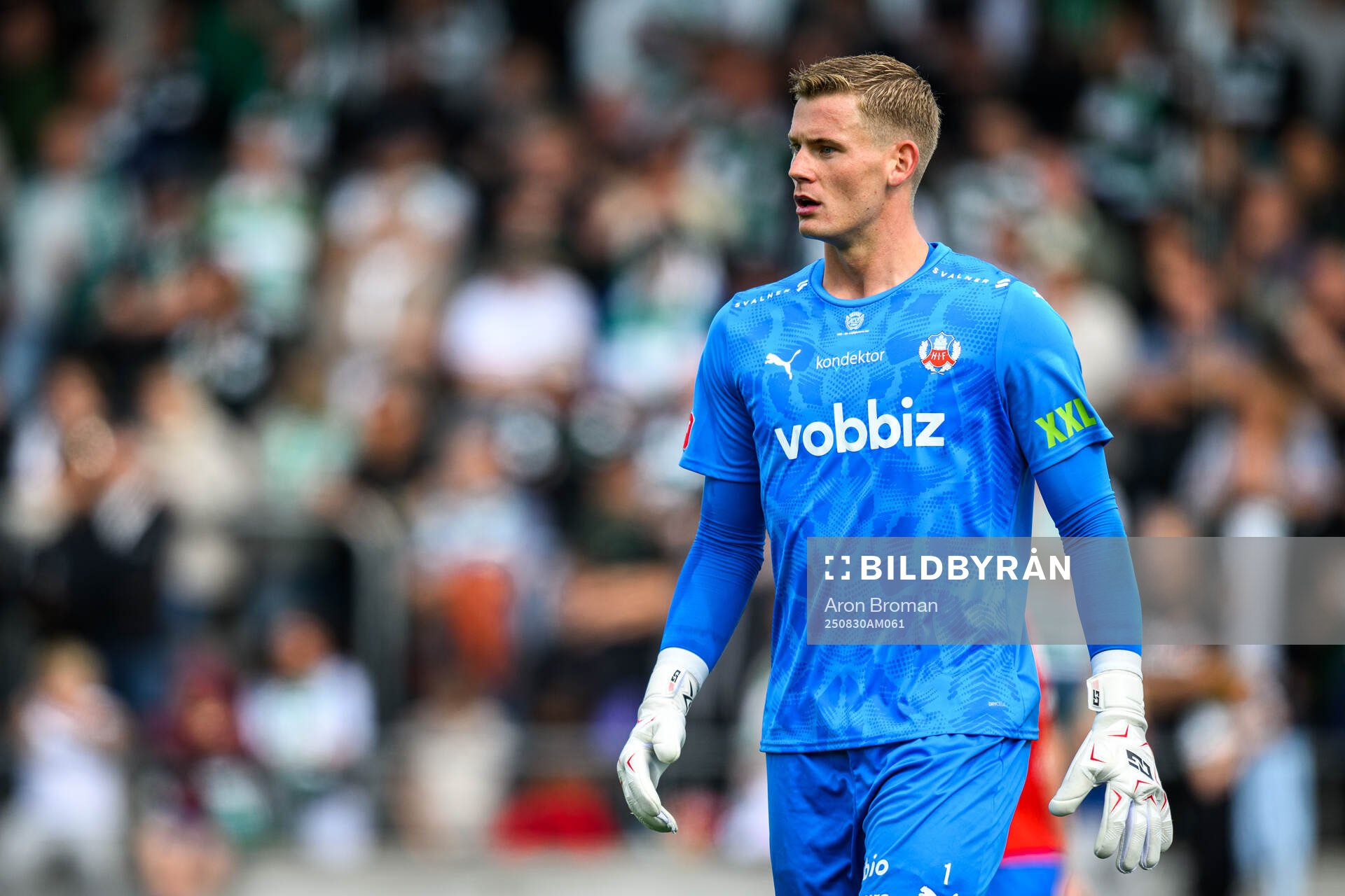 Helsingborgs målvakt Johan Brattberg