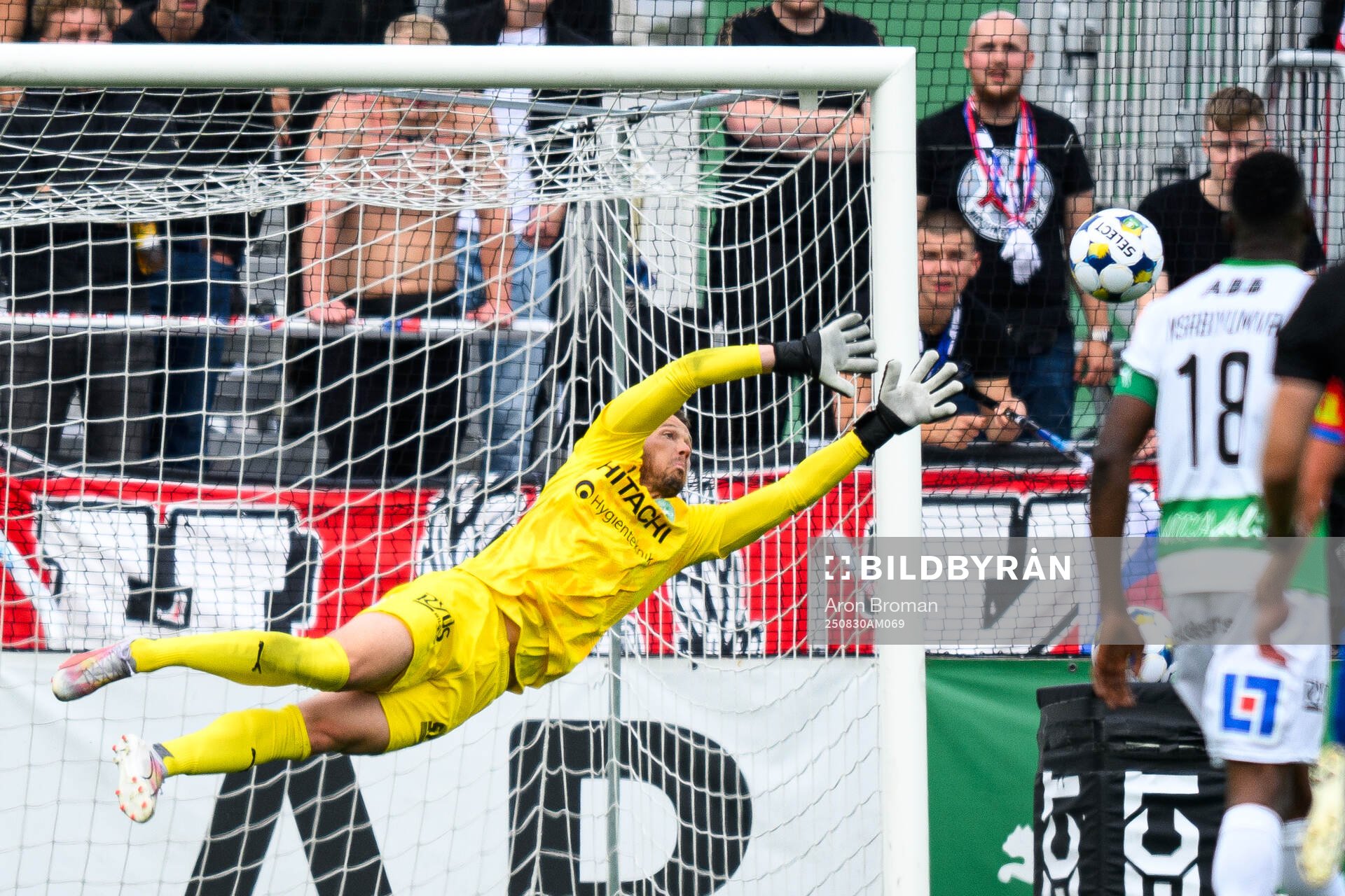 Västerås målvakt Anton Fagerström