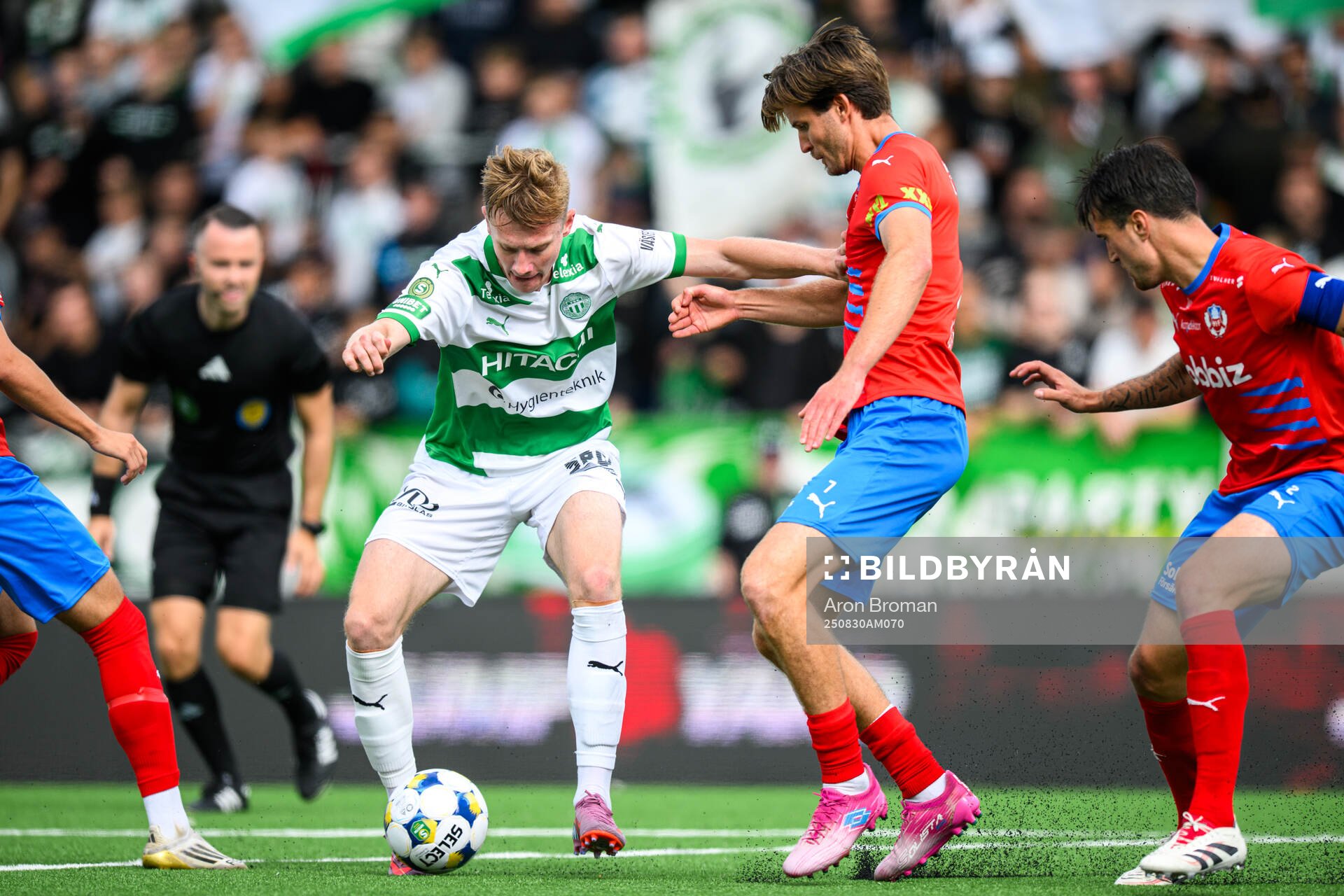 Västerås Karl Gunnarsson och Helsingborgs Wilhelm Loeper