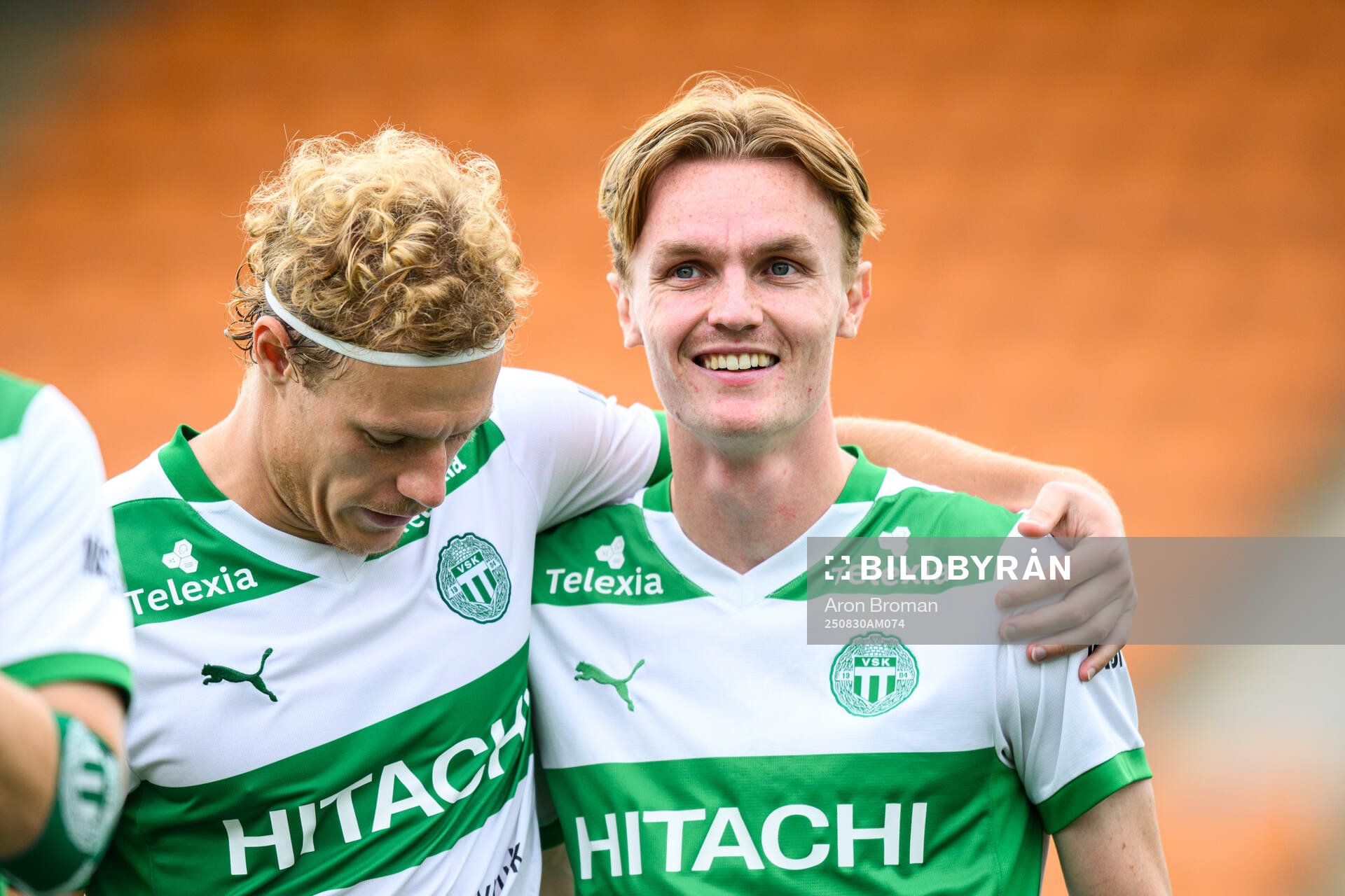 Västerås Herman Magnusson och Julius Johansson jublar