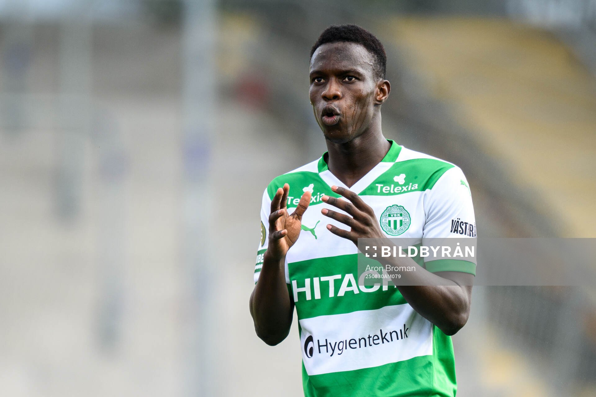Västerås Moussa Diallo reagerar