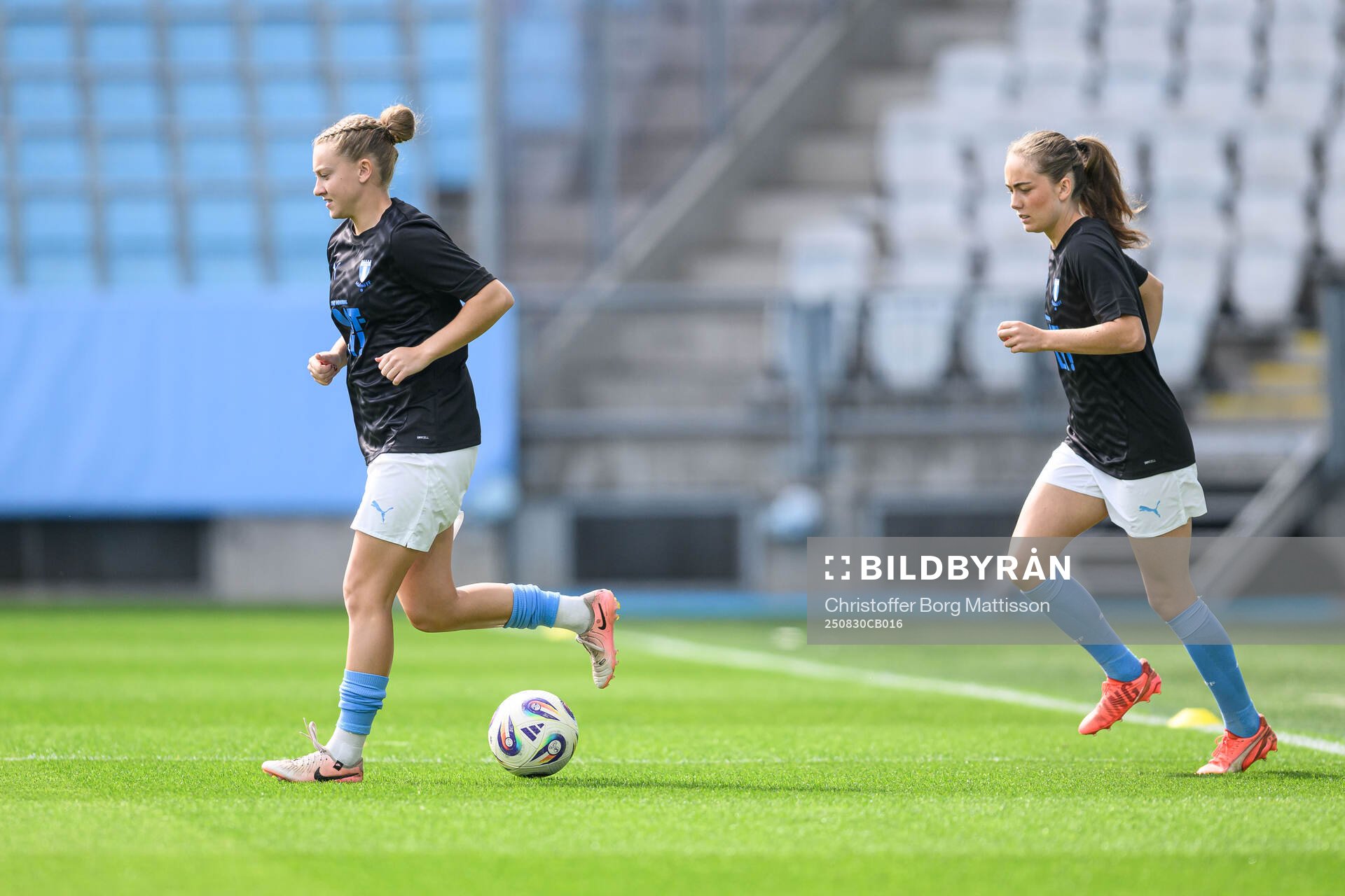 Malmö FFs Agnes Mårtensson och Matilda Kristell