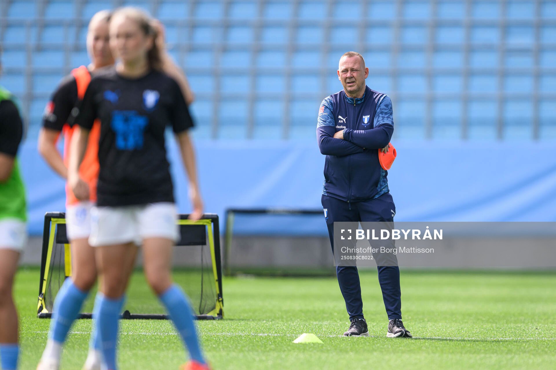 Malmö FFs team manager Anders Nilsson