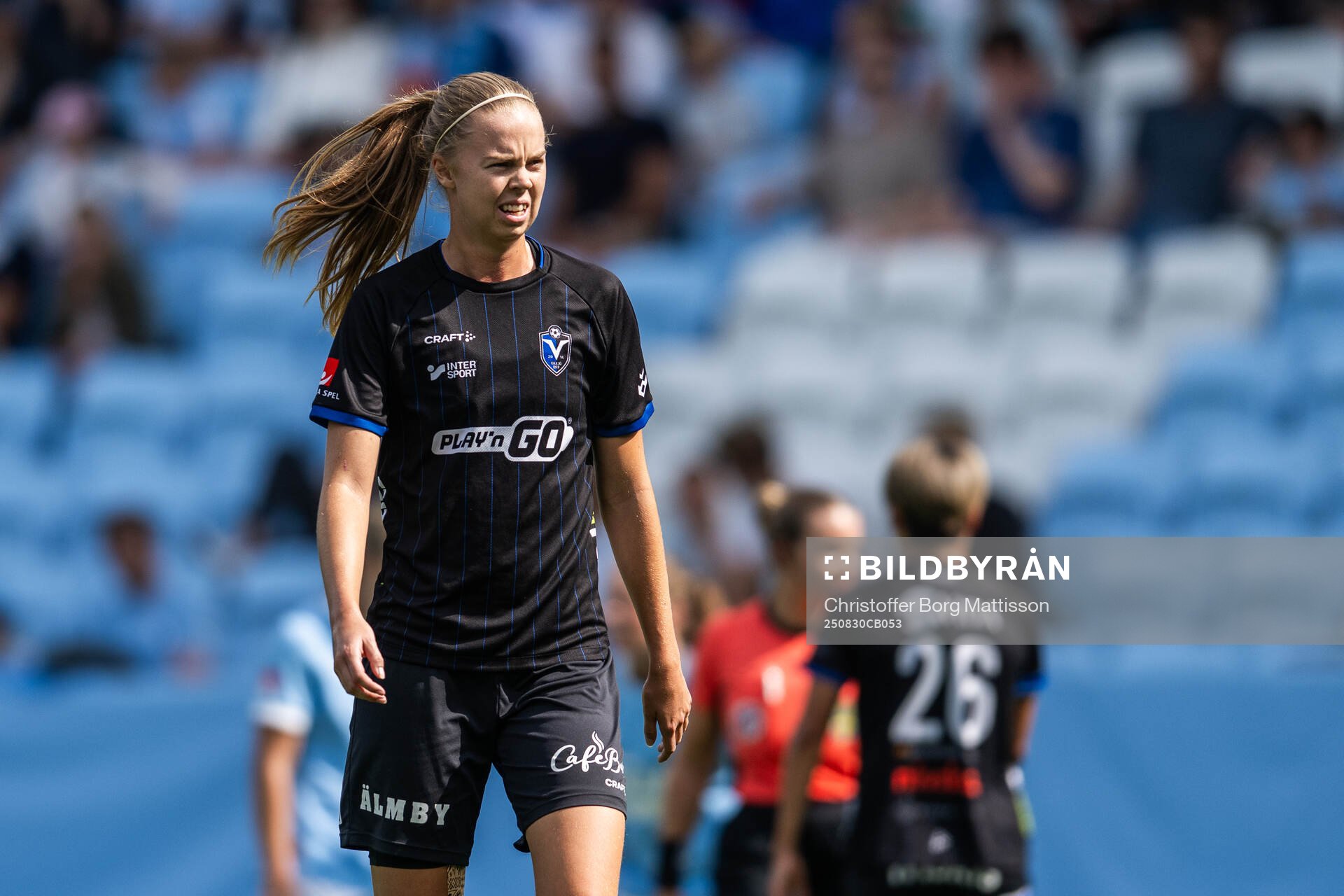Växjö DFFs Elin Nilsson deppar