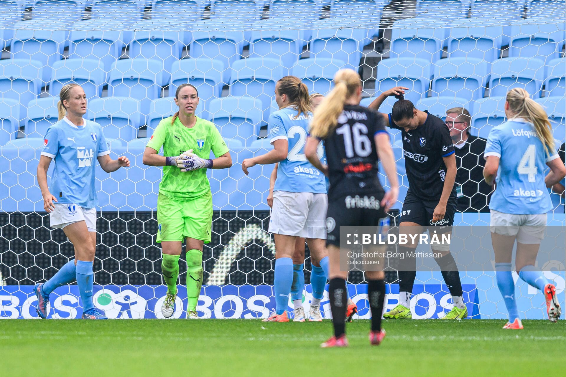 Malmö FFs målvakt Moa Öhman