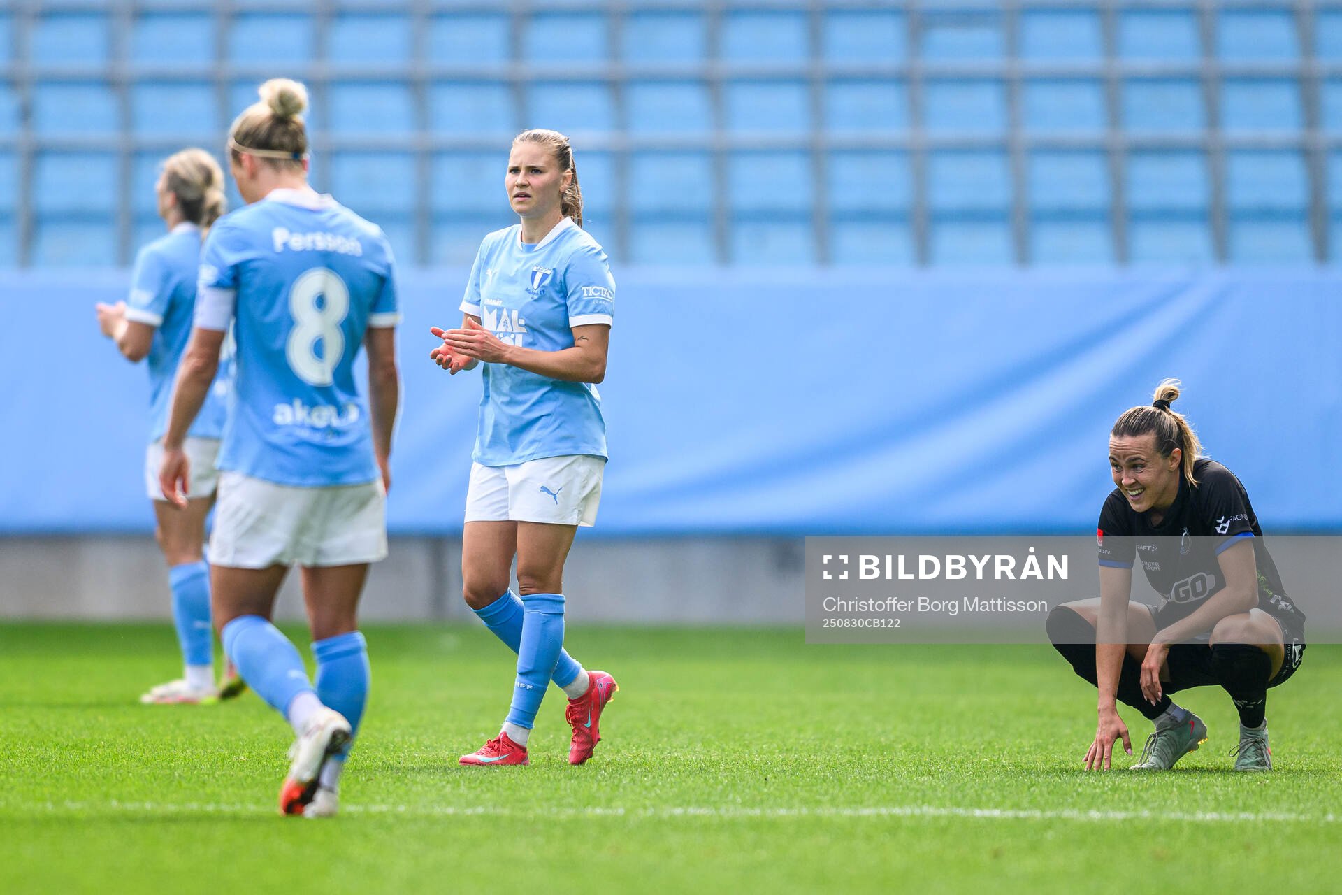 Malmö FFs Katariina Kosola jublar