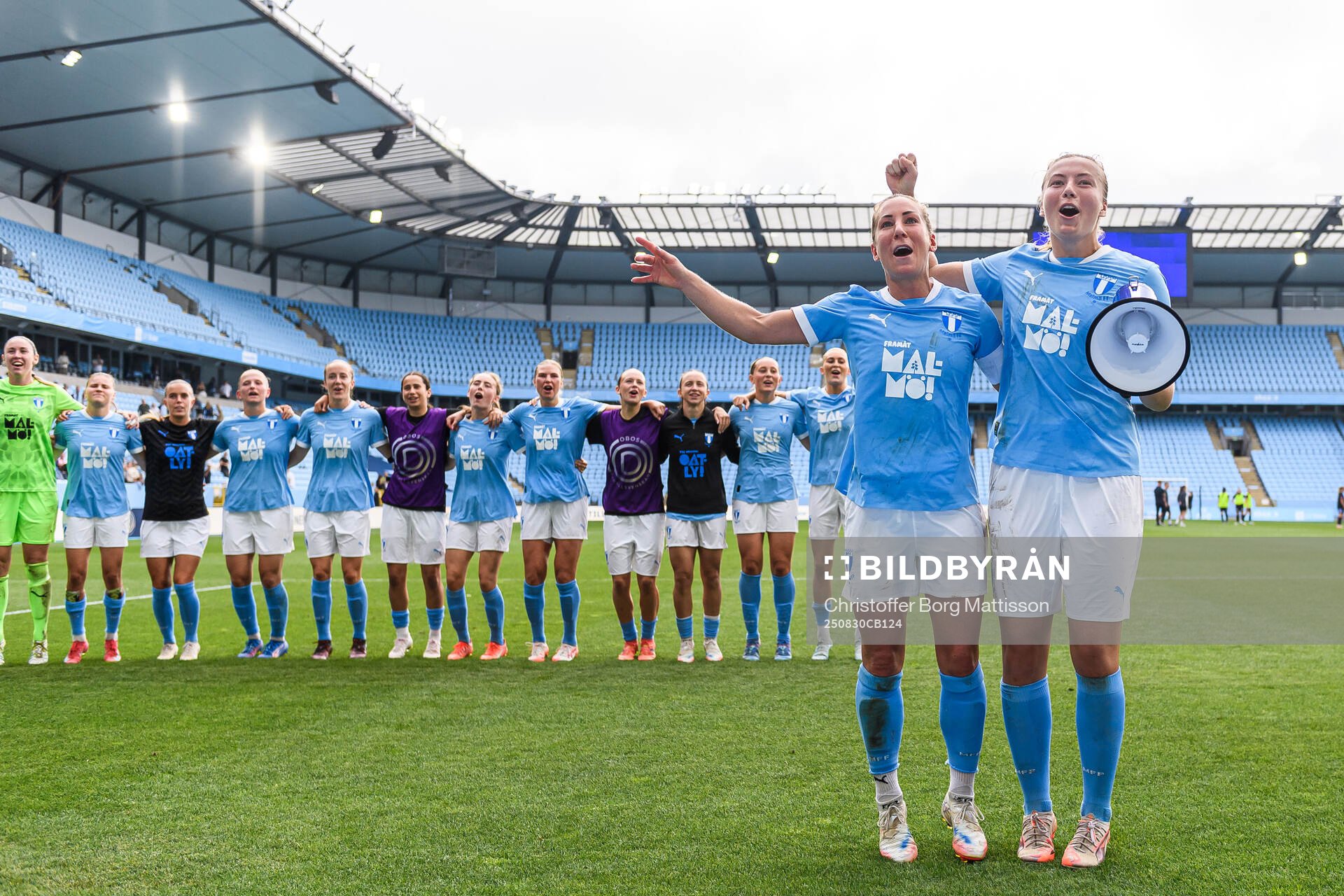 Malmö FFs Mia Persson och Sara Kanutte Sørensen Fornes