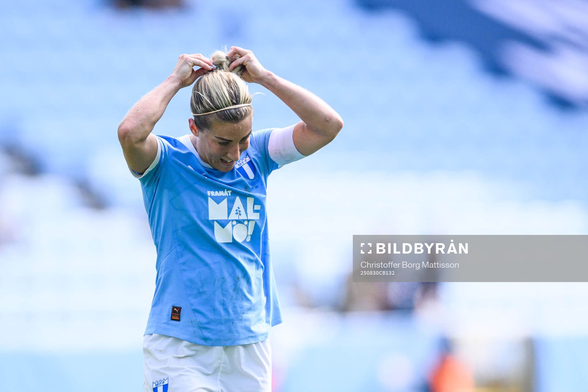 Malmö FFs Mia Persson deppar