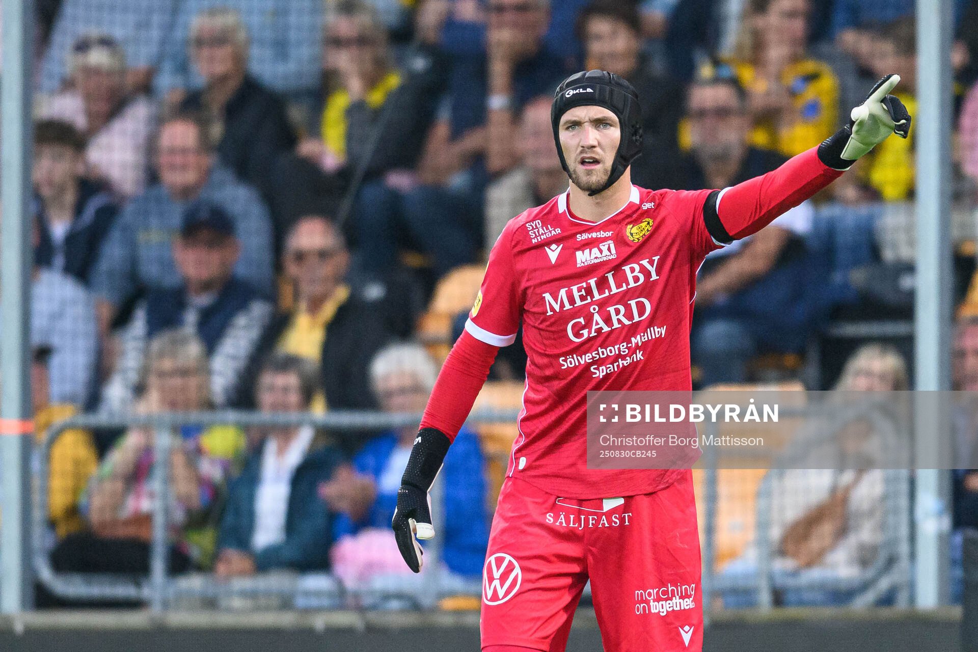Mjällbys målvakt Noel Törnqvist