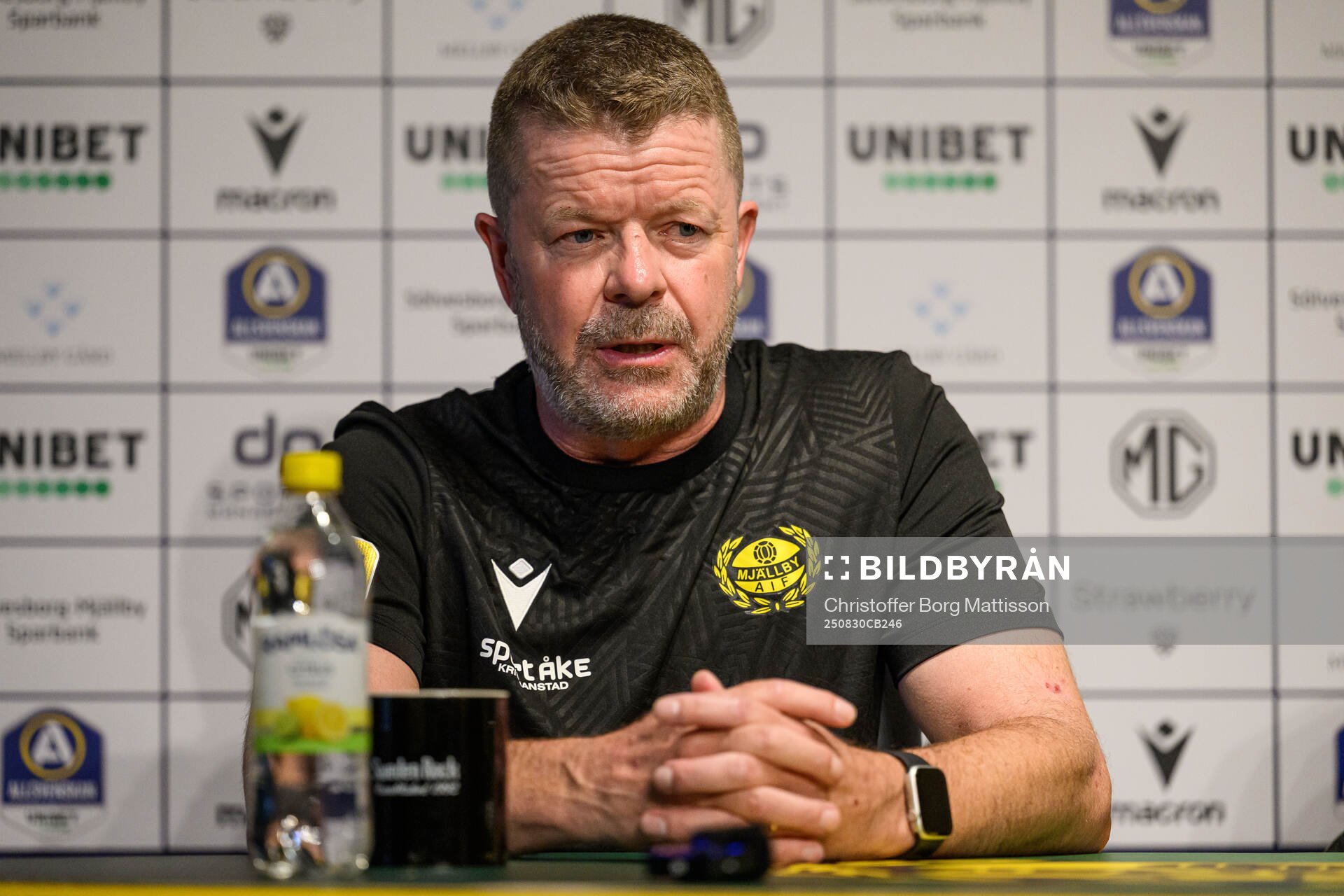 Mjällbys tränare Anders Torstensson