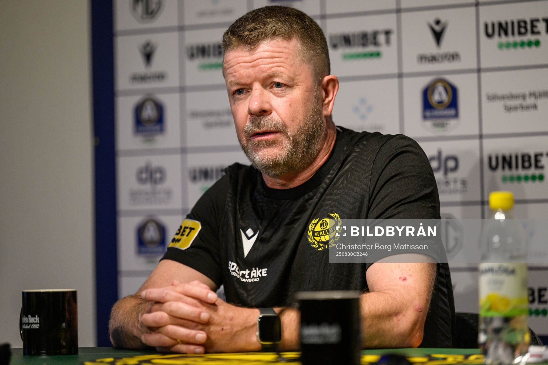 Mjällbys tränare Anders Torstensson