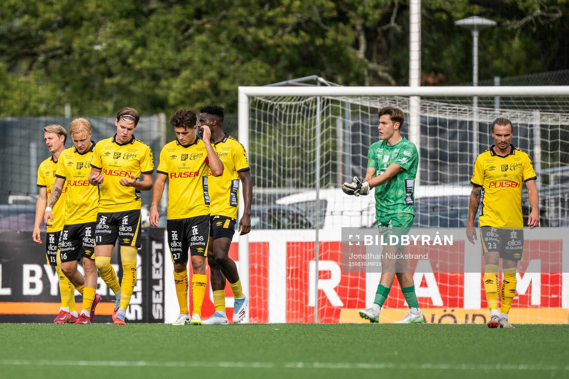 Elfsborgs spelare deppar